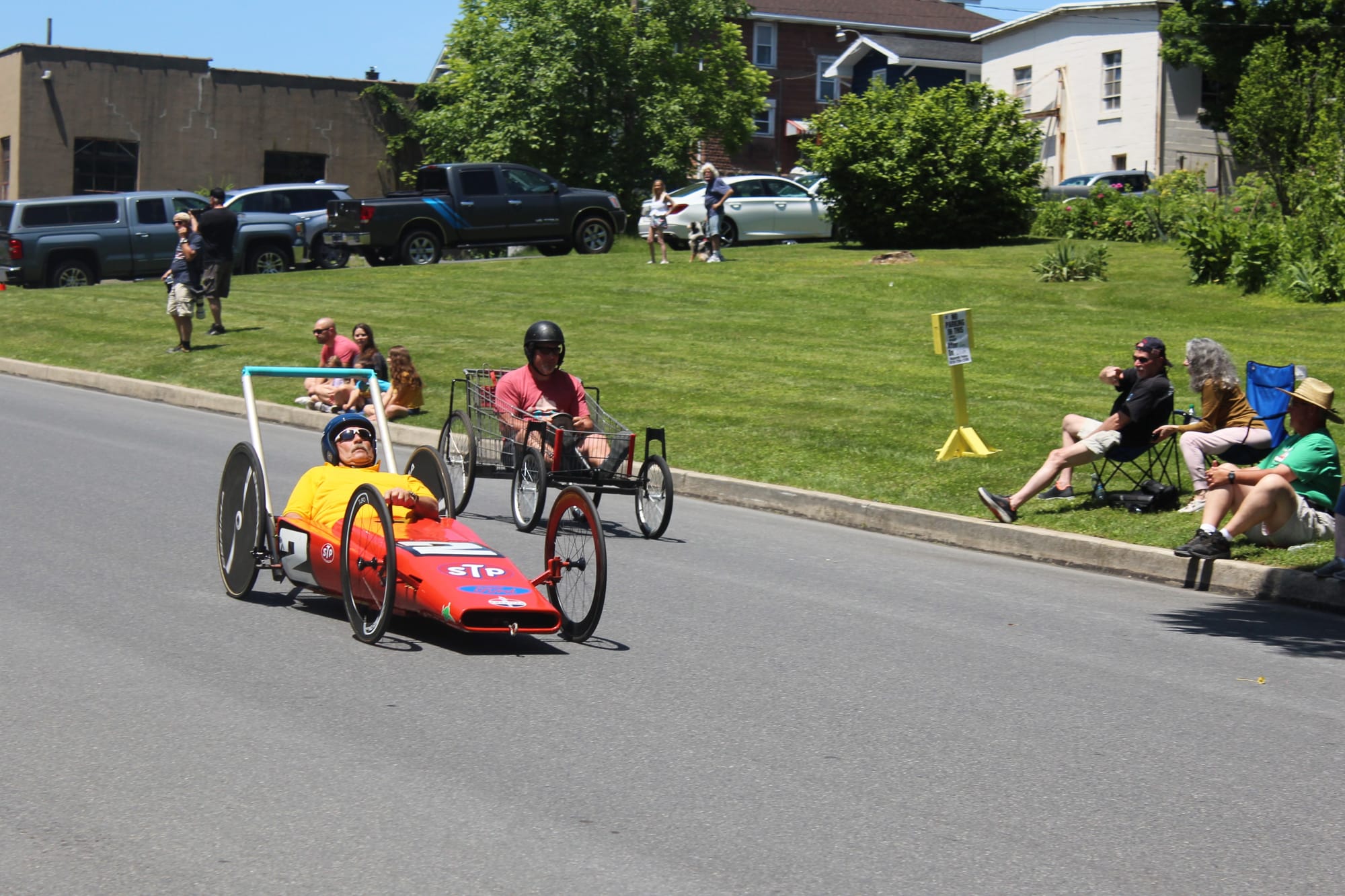 Organizers say 25 cars raced in the 7th iteration of the Nazareth Adult Soap Box Race, putting a spotlight on the area's raci