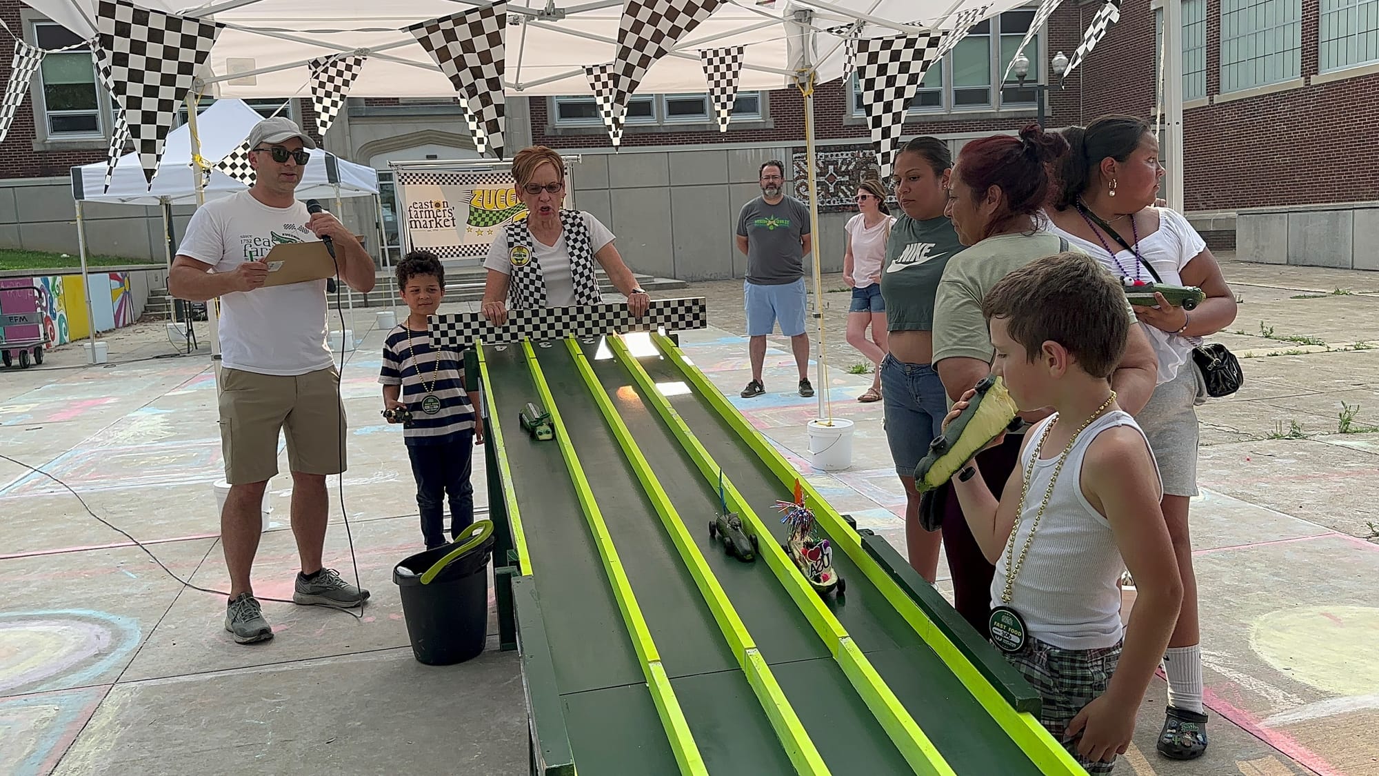 Easton's 17th annual Zucchini 500 featured some fierce competition from dozens of competitors, all of whom exercised creativi