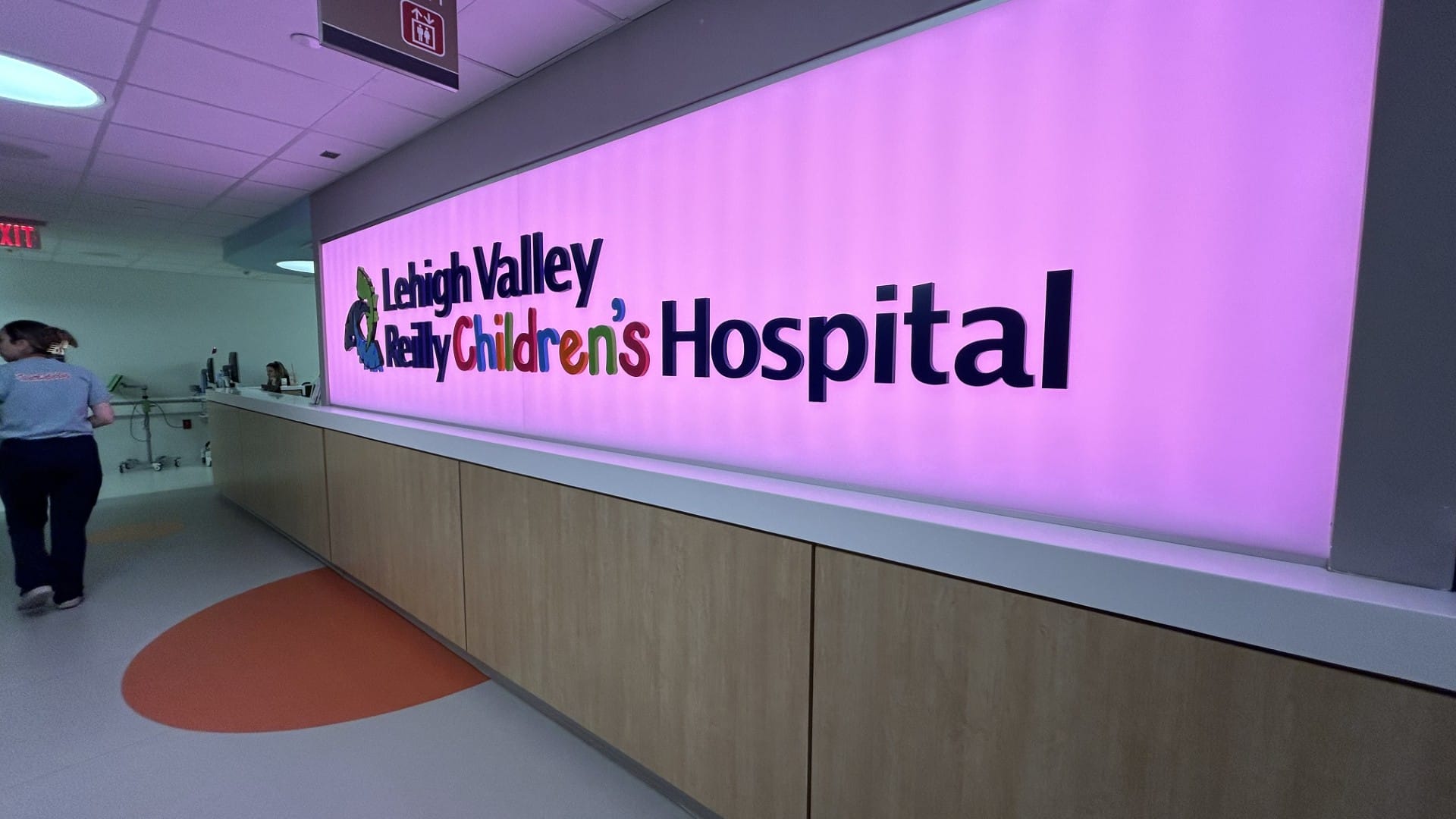 Some of the most beloved characters from the Star Wars movies paid a visit to the children at Lehigh Valley Reilly Children's