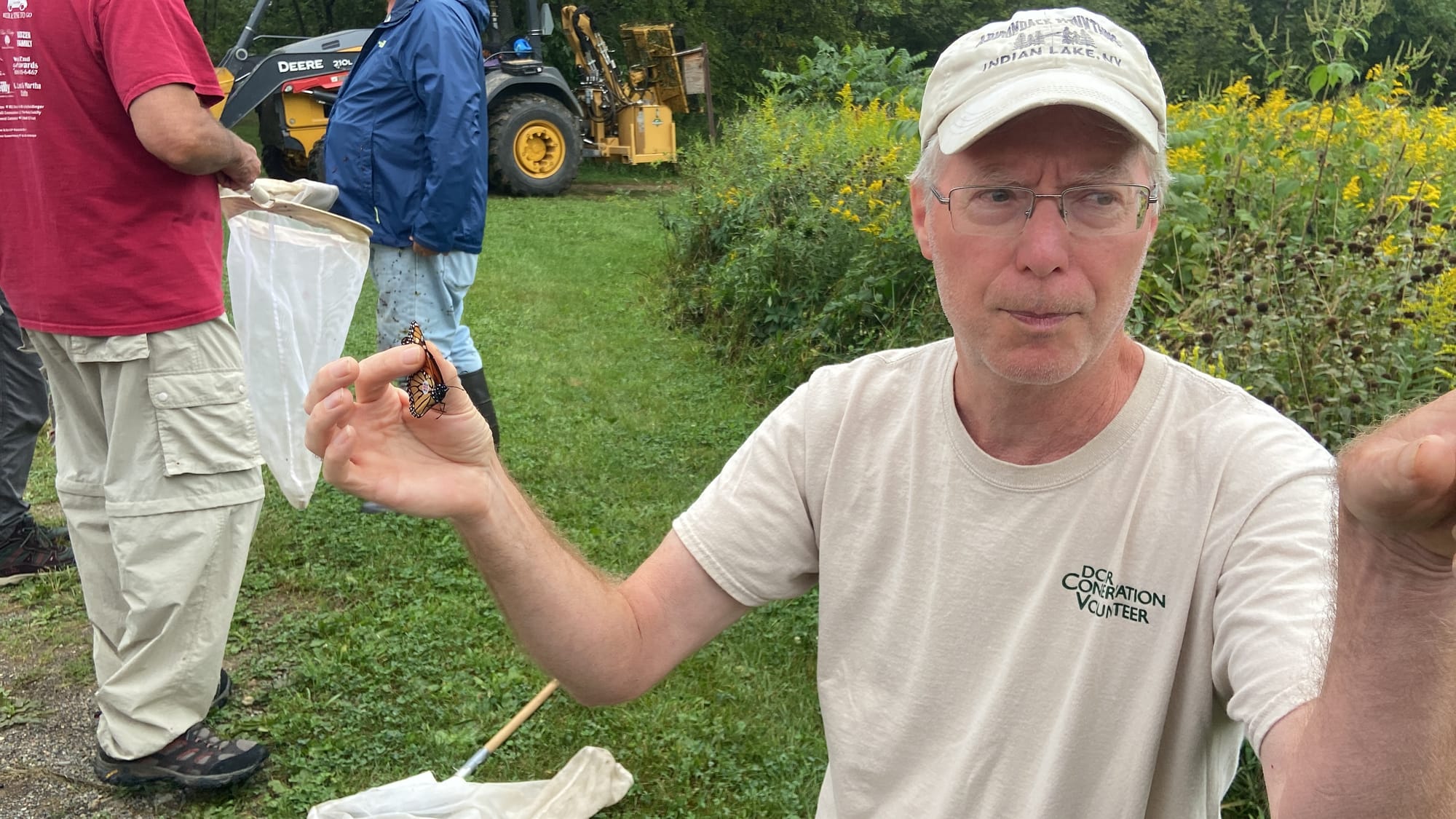 Officials at Jacobsburg Environmental Education Center on Wednesday held their annual "Monarch Madness" event for adults. Vol