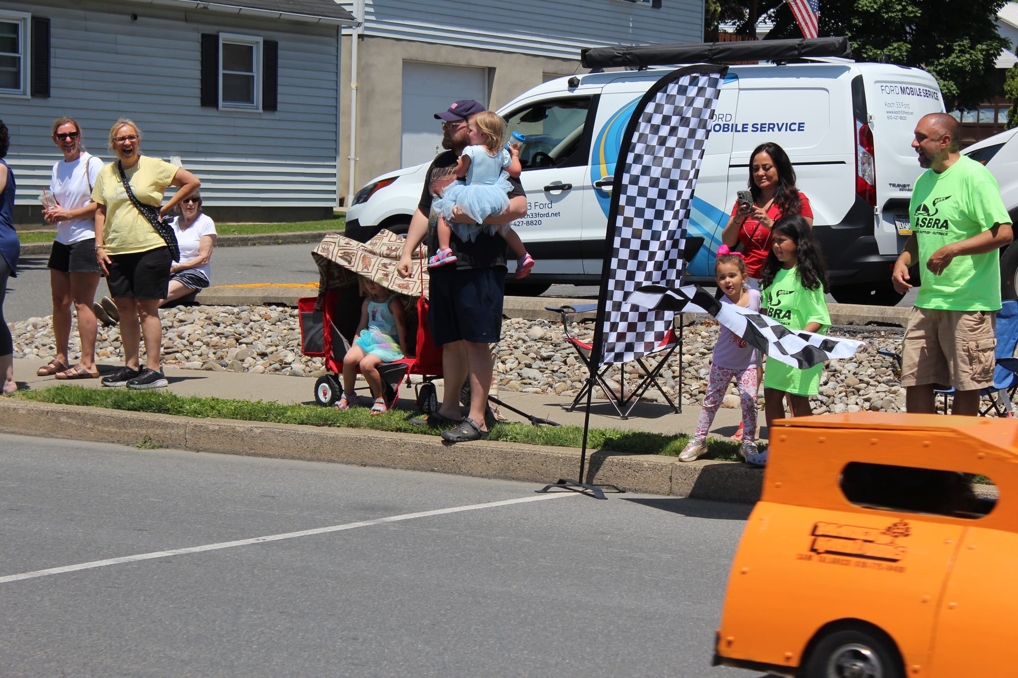 Organizers say 25 cars raced in the 7th iteration of the Nazareth Adult Soap Box Race, putting a spotlight on the area's raci