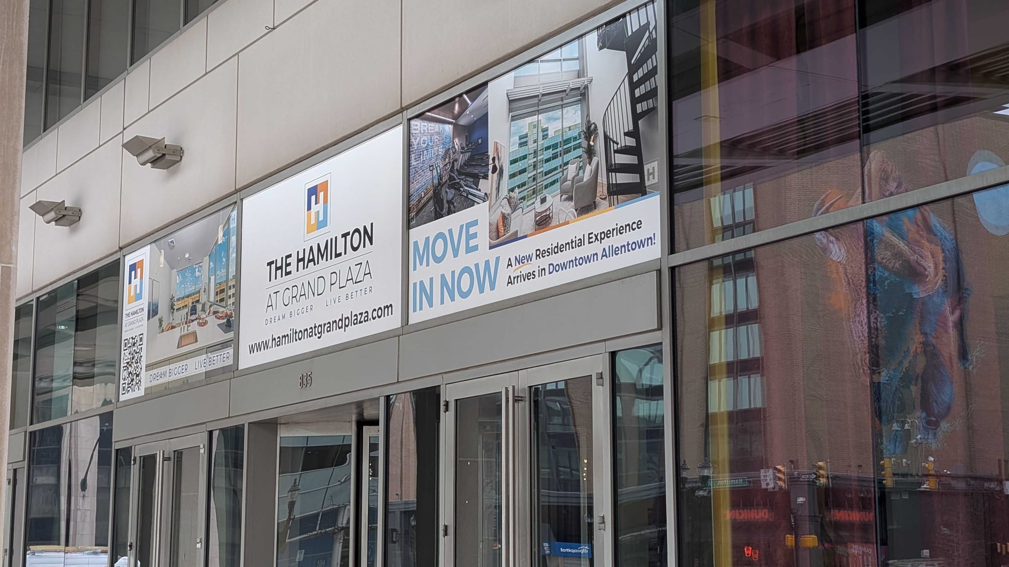 The Hamilton at Grand Plaza in Downtown Allentown.