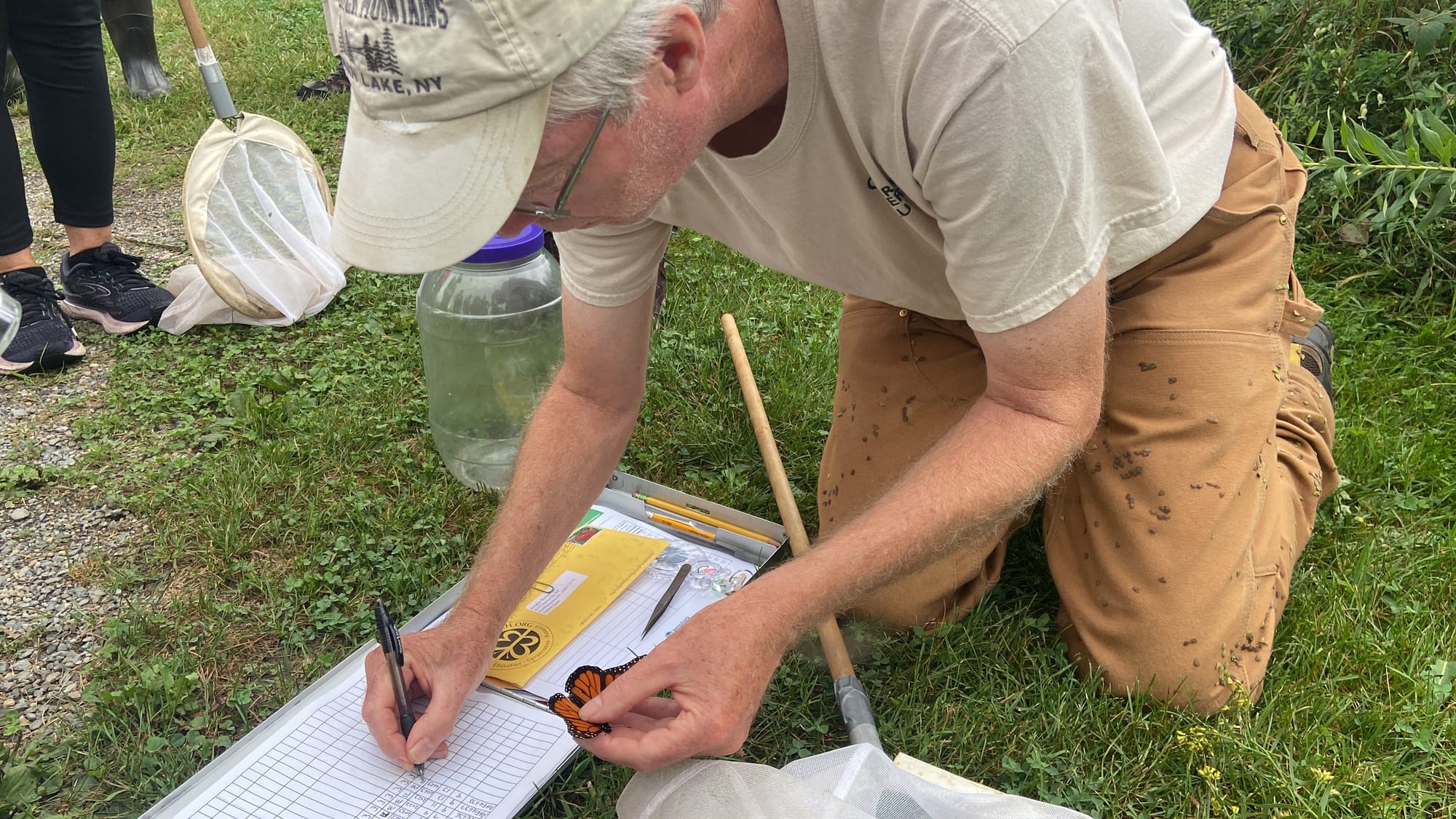 Officials at Jacobsburg Environmental Education Center on Wednesday held their annual "Monarch Madness" event for adults. Vol