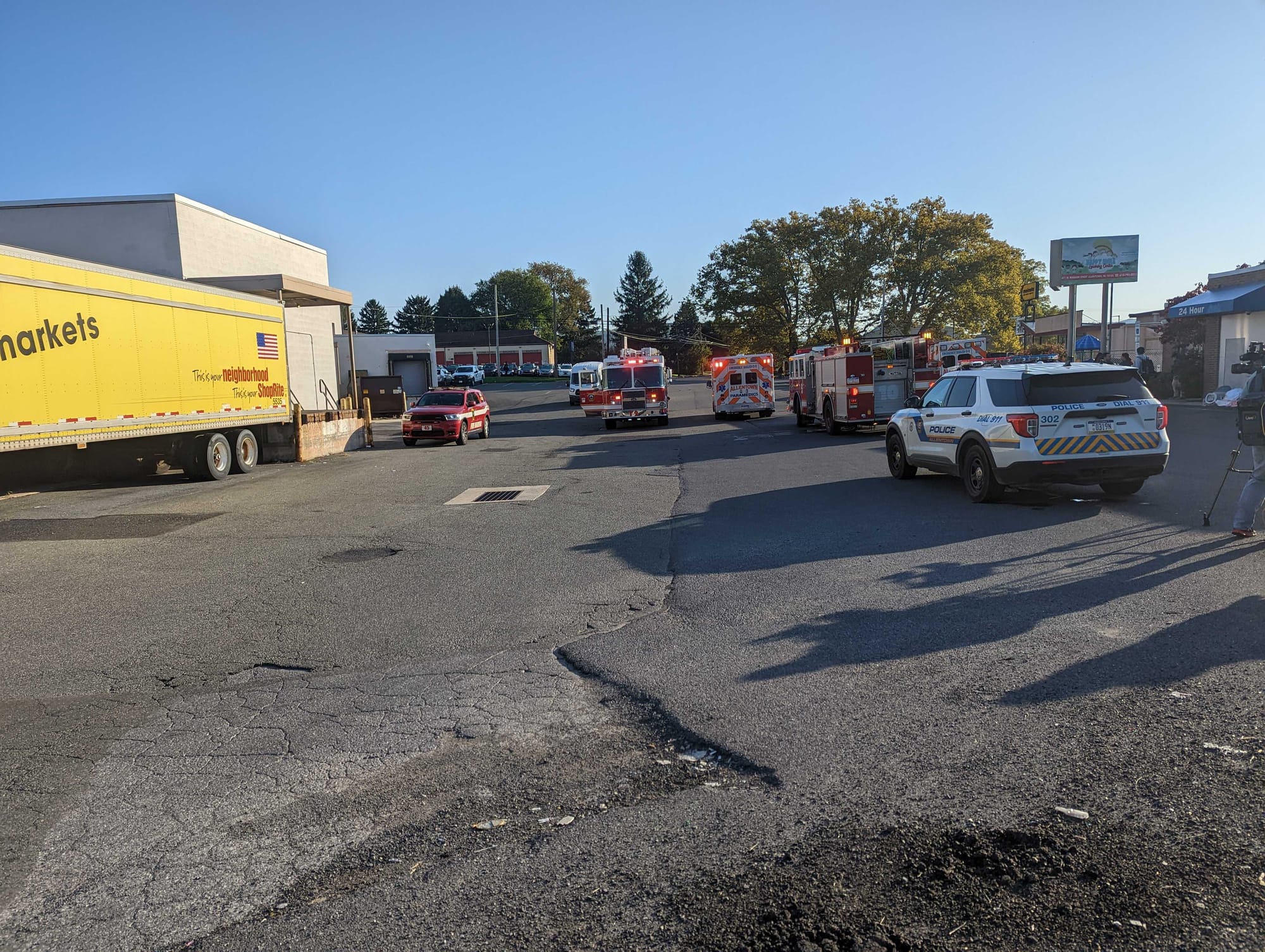 Dozens of people were hospitalized after being exposed to high levels of carbon monoxide at an Allentown day care facility Tu