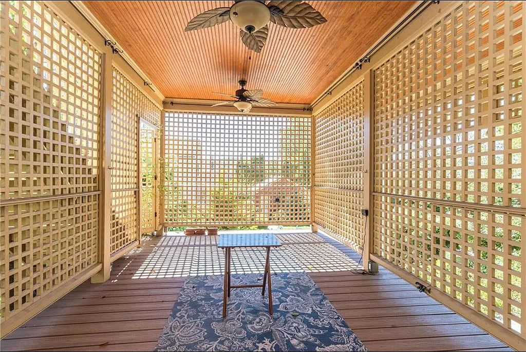 This deck looks like the perfect place to meditate