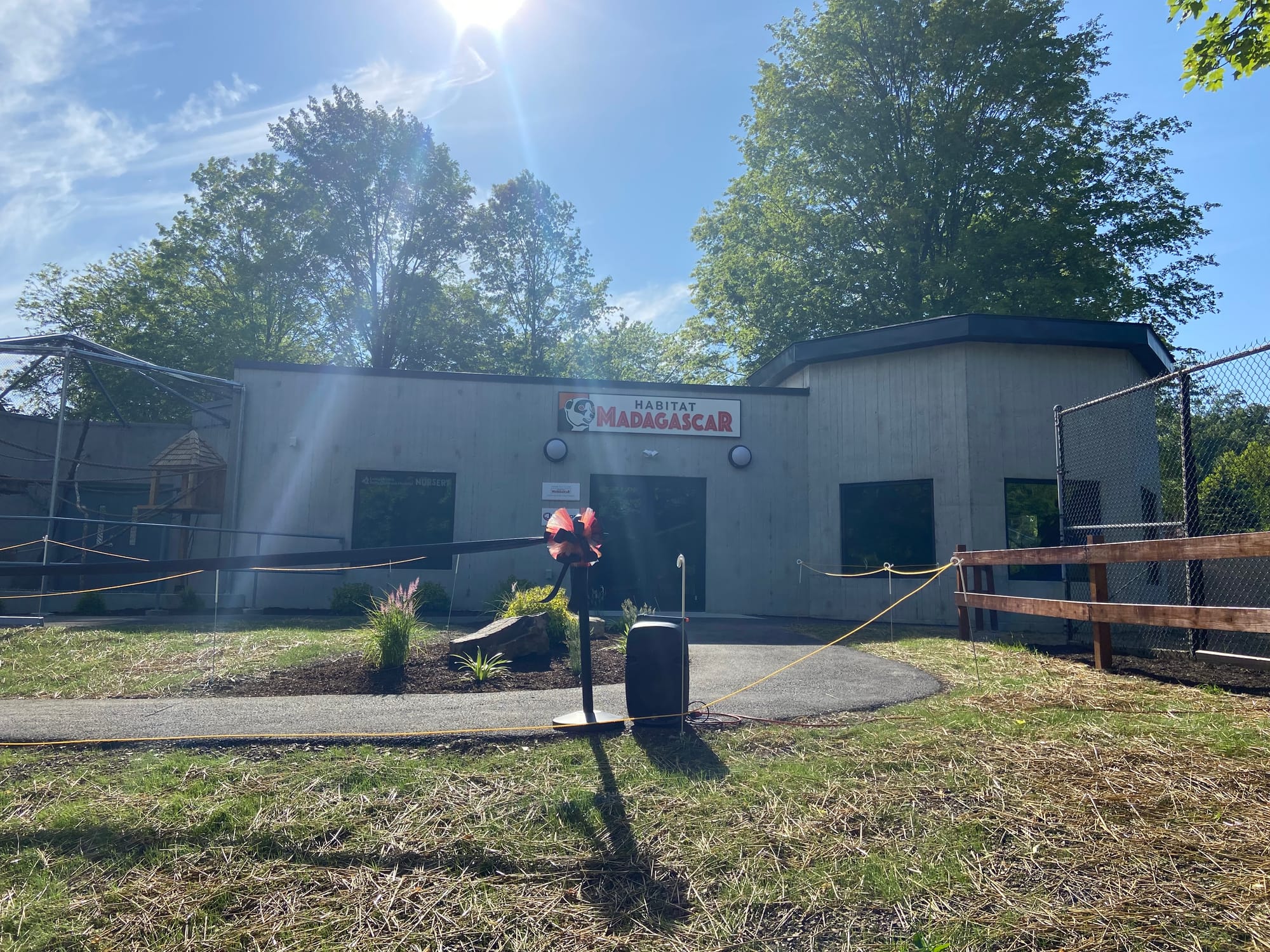 Officials gathered at Lehigh Valley Zoo, 5150 Game Preserve Road in Schnecksville, Thursday for a ribbon cutting at the zoo's