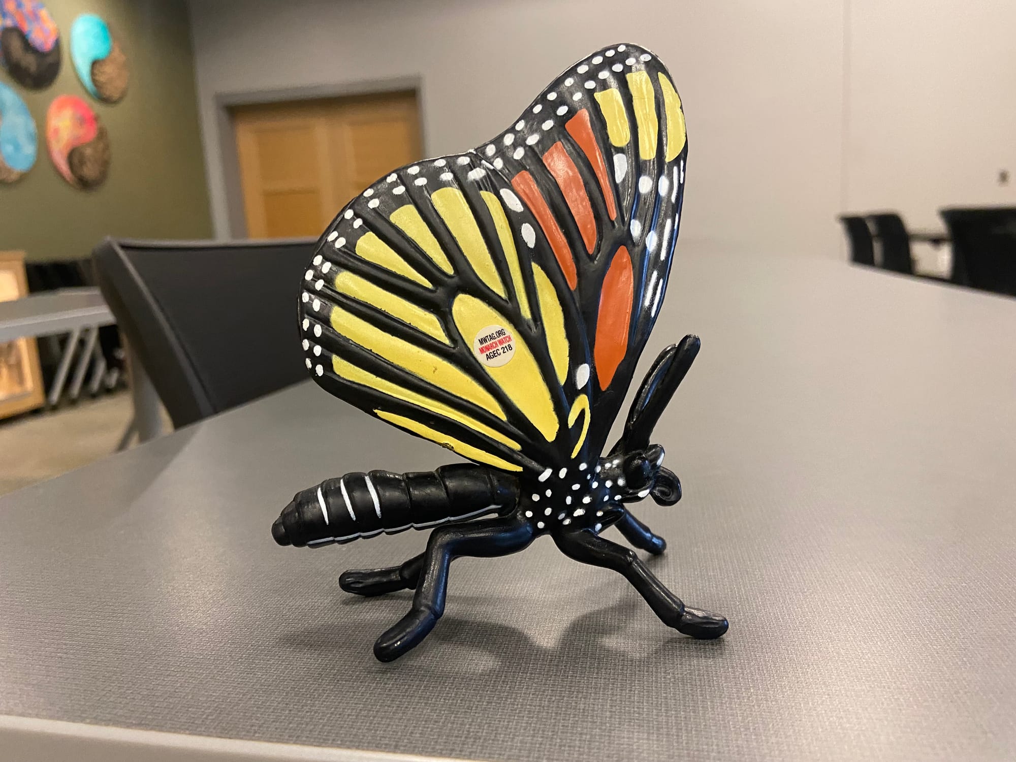 Officials at Jacobsburg Environmental Education Center on Wednesday held their annual "Monarch Madness" event for adults. Vol