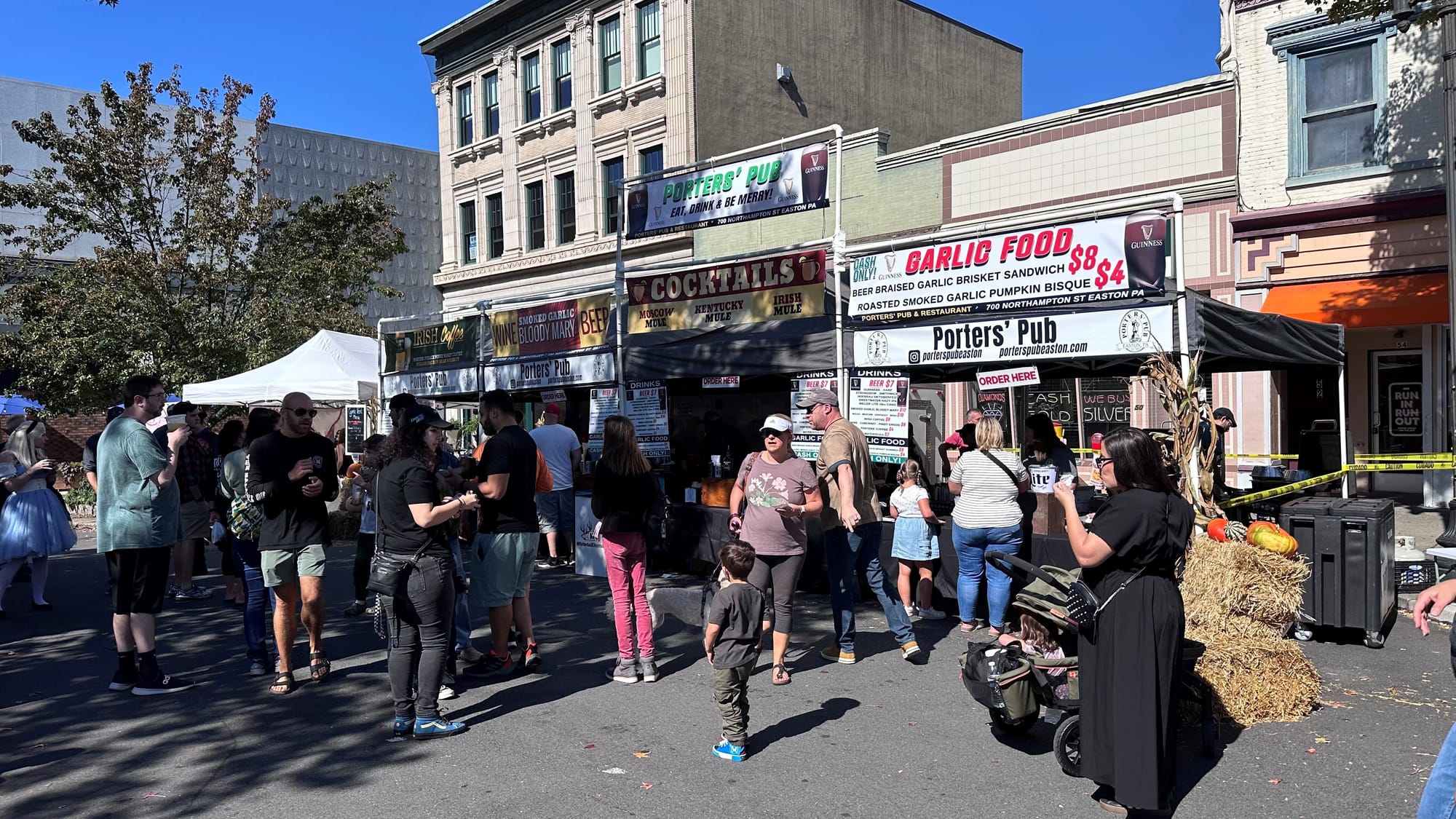 Garlic wings, sandwiches, and so many other options were everywhere to be found at Easton Garlic Fest on Saturday, Oct. 5.