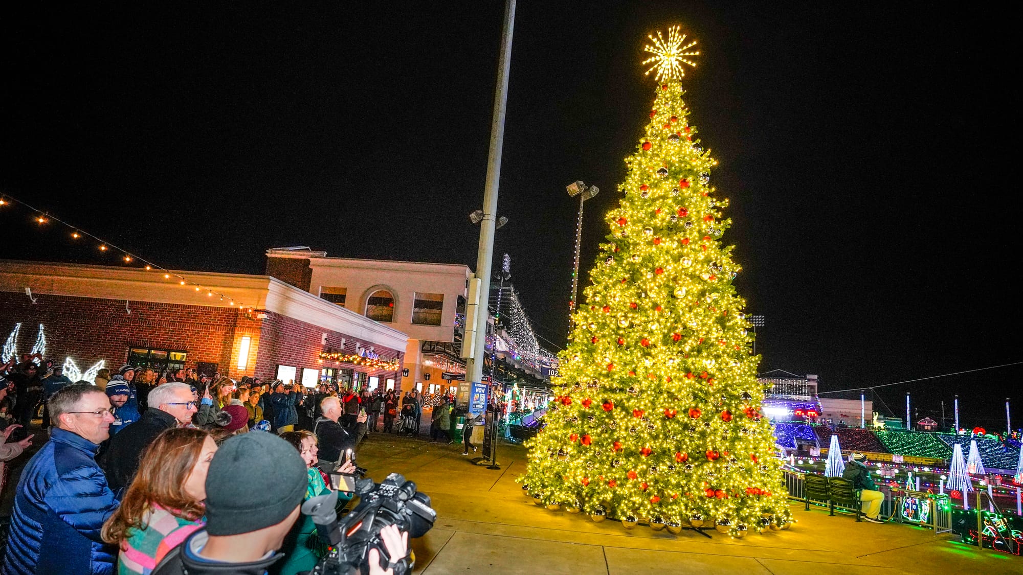 The lights come on at the official Christmas Tree lighting Thursday. The Lehigh Valley IronPigs are hosting Illumination, a d
