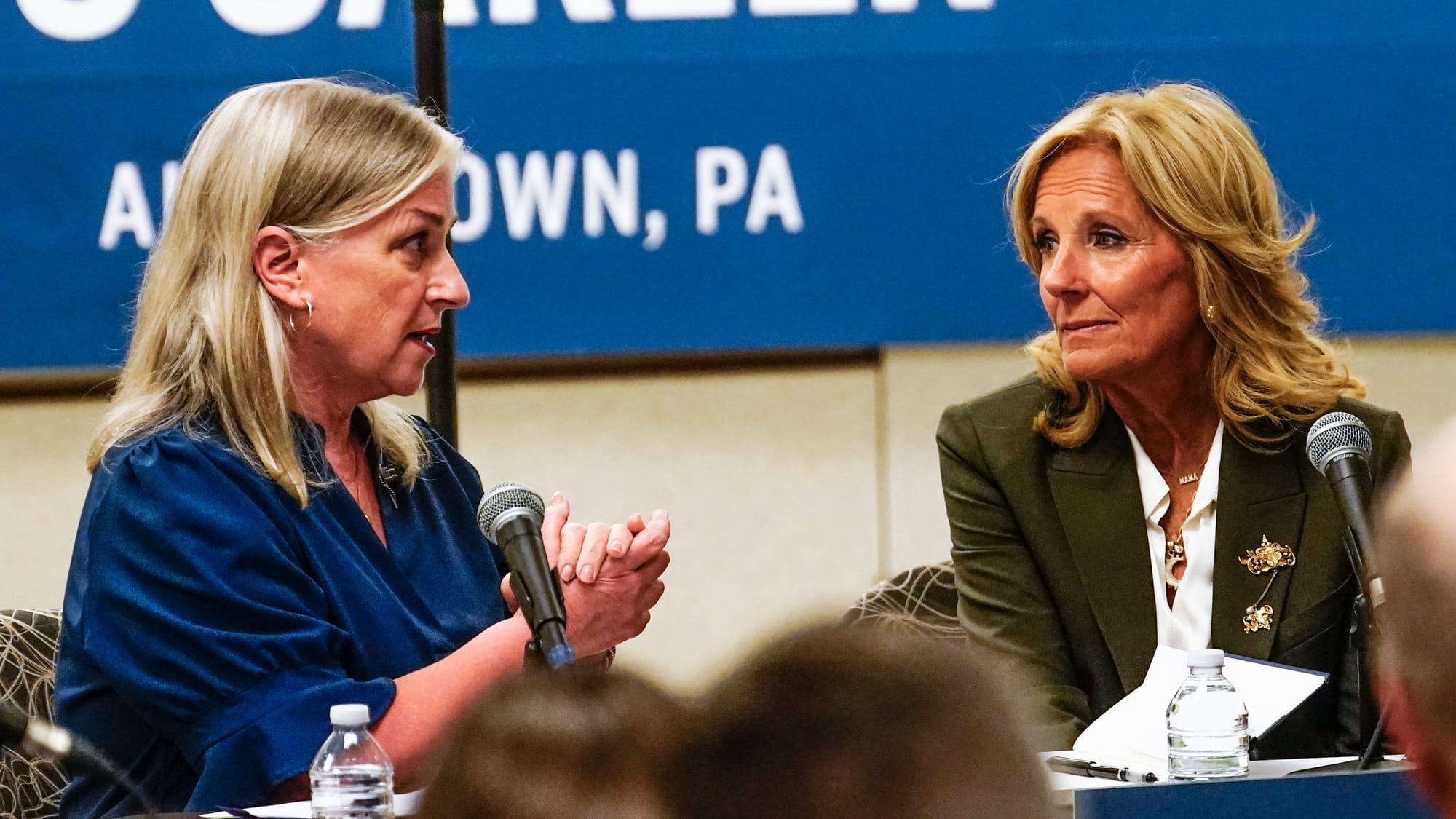 U.S. Rep. Susan Wild was joined by First Lady Jill Biden and U.S. Reps. Nanette Barragán (CA-44) and Nydia Velázquez (NY-7) a