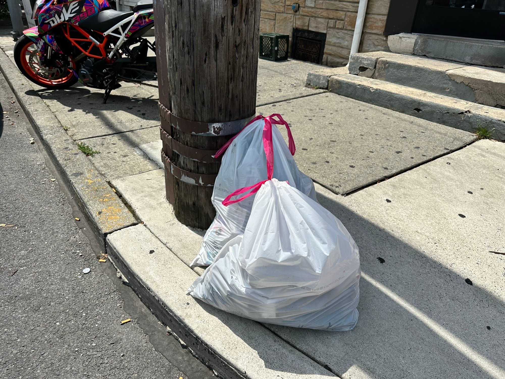 More than 50 bags of trash were collected from Allentown's streets Saturday as part of the Community and The Arts Clean Up.