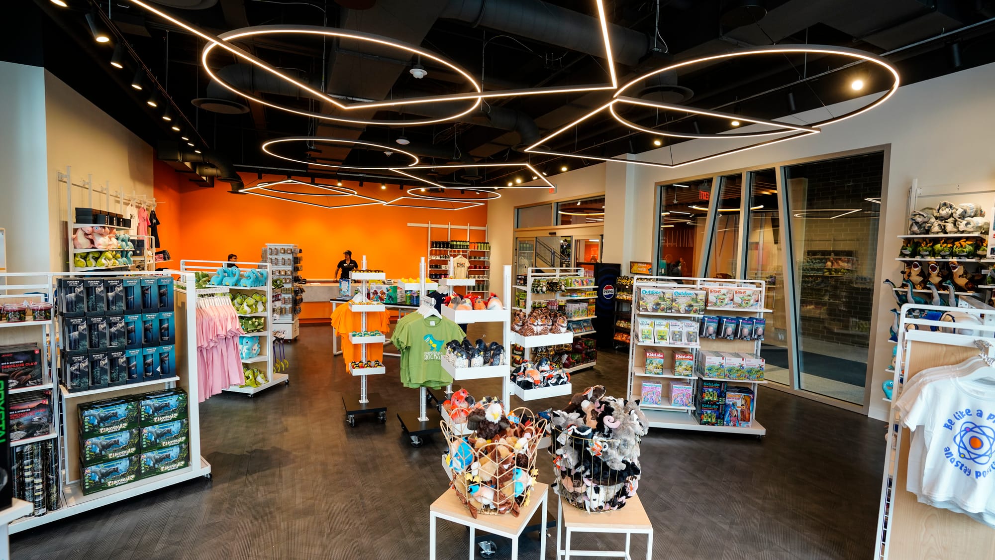 The gift shop at new Da Vinci Center. The Da Vinci Science Center at 815 Hamilton Street, Allentown, held a preview day on We