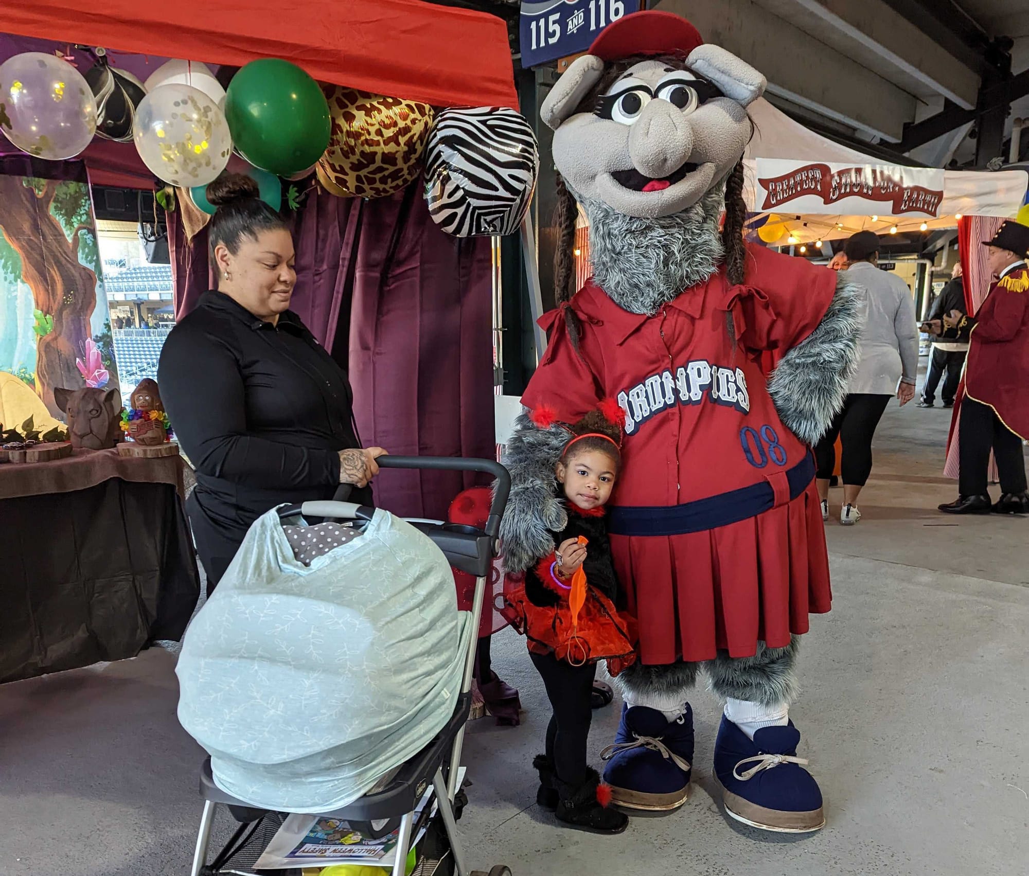 More than 800 children were able to trick-or-treat through Coca-Cola Park at the annual Suites N Treats event on Thursday, Oc