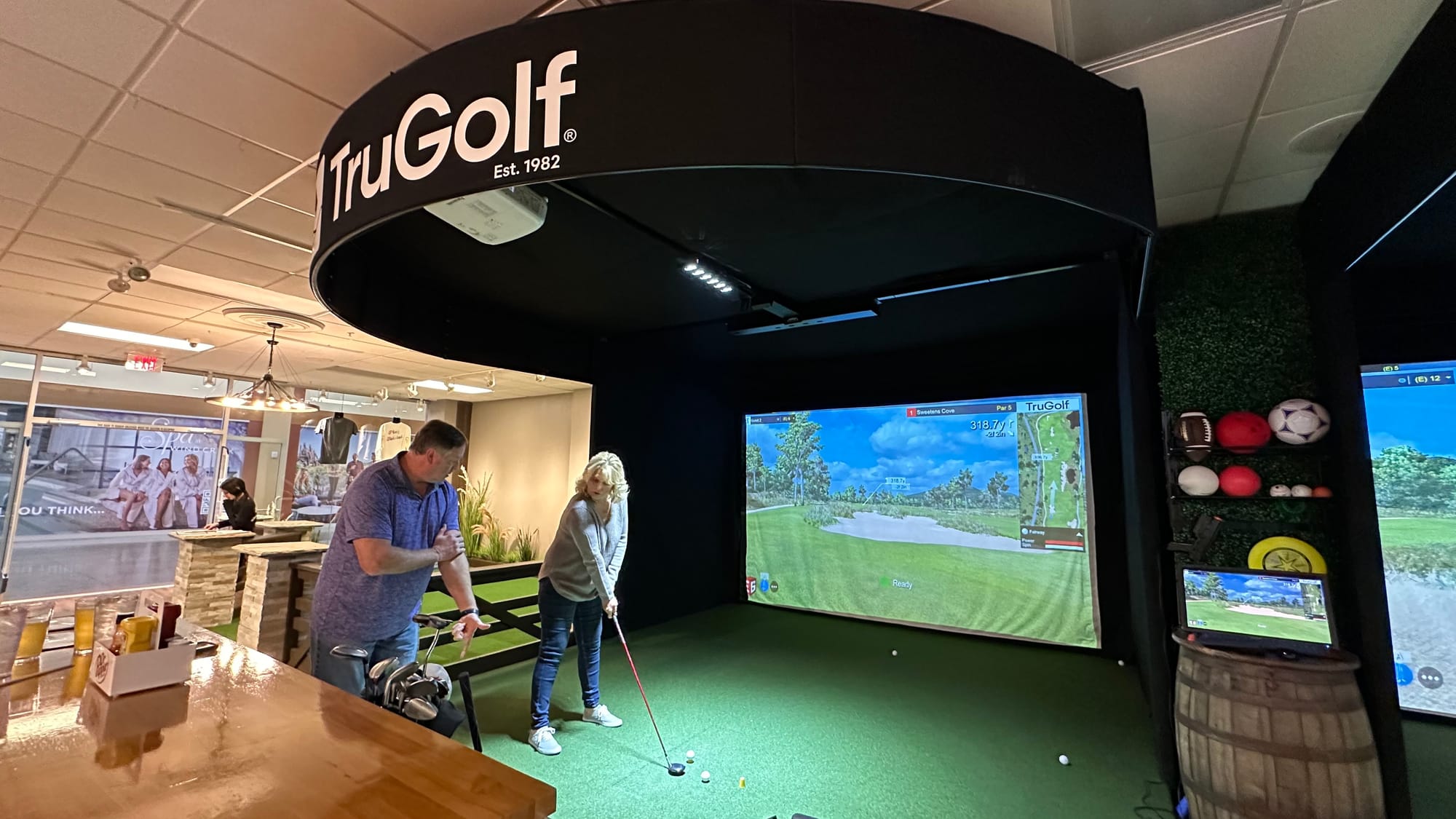 Mastering a golf simulator takes some finesse, but the skills can actually help in the real life game as well.