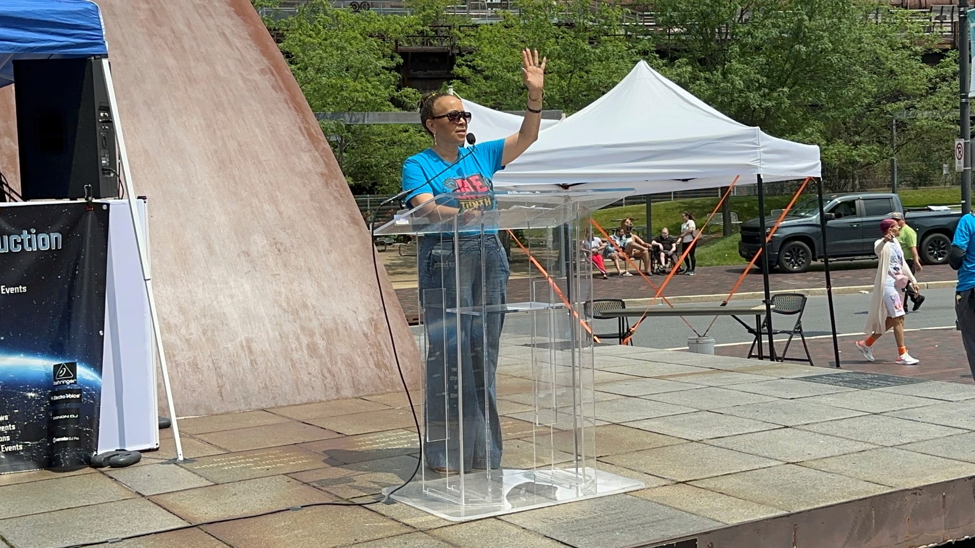 Juneteenth Lehigh Valley came to the Steel Stacks on Saturday, presenting an incredible array of Black culture and history.