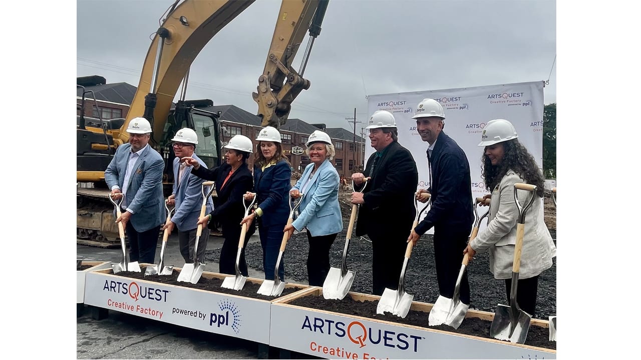 ArtsQuest and community partners break ground for new Creative Factory powered by PPL -- Re-Imagine That!