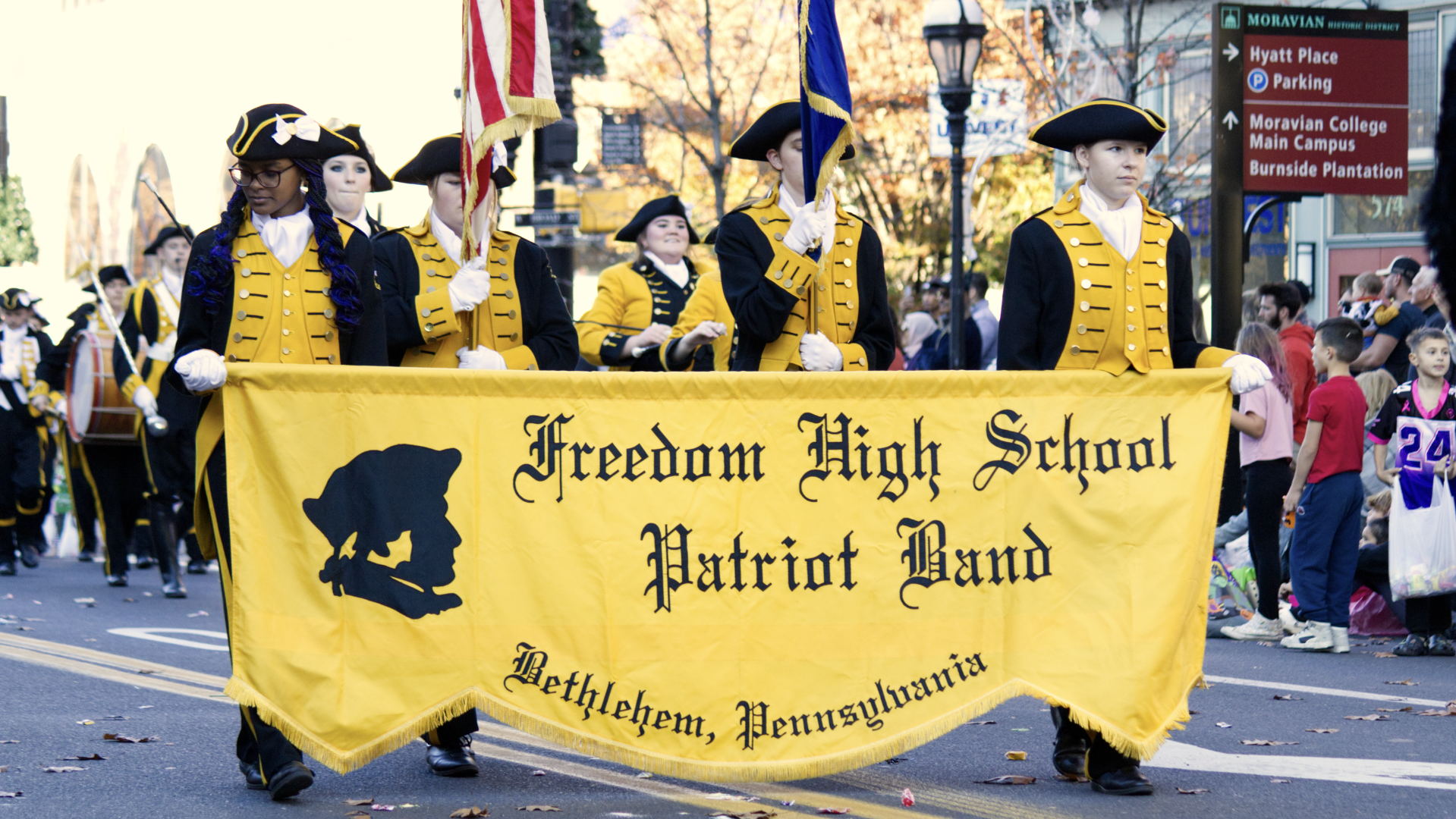 Hundreds of people and pets marched in the Bethlehem Halloween Parade on Sunday. Despite being rained out for its initial dat