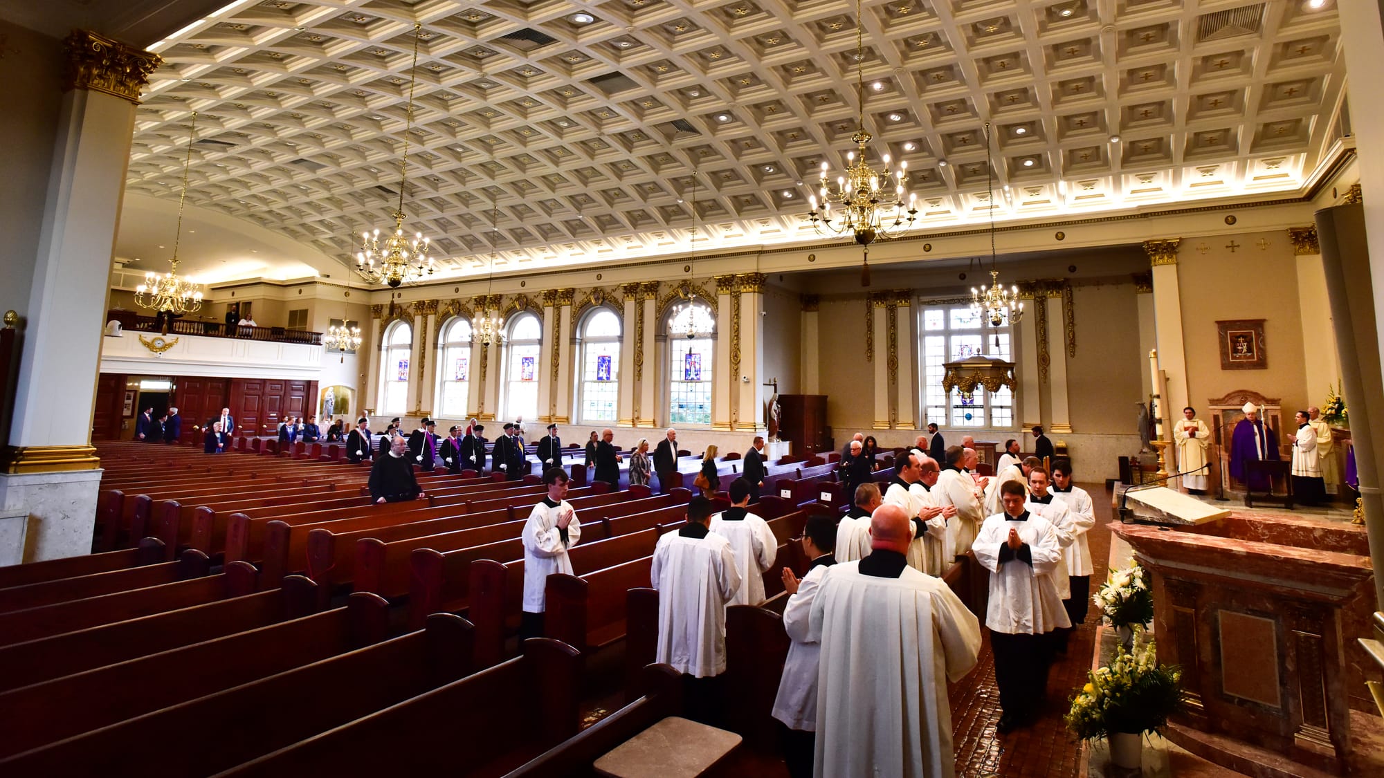Ceremonies of Reception of the Body and Visitation for The Most Reverend Edward Peter Cullen, D.D., third Bishop of Allentown