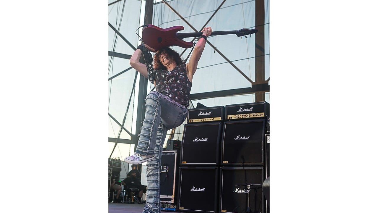 Rock band Quiet Riot headlined a heavy metal lineup at Allentown Fair on Saturday, Aug. 30, with Ace Frehley and Great White.