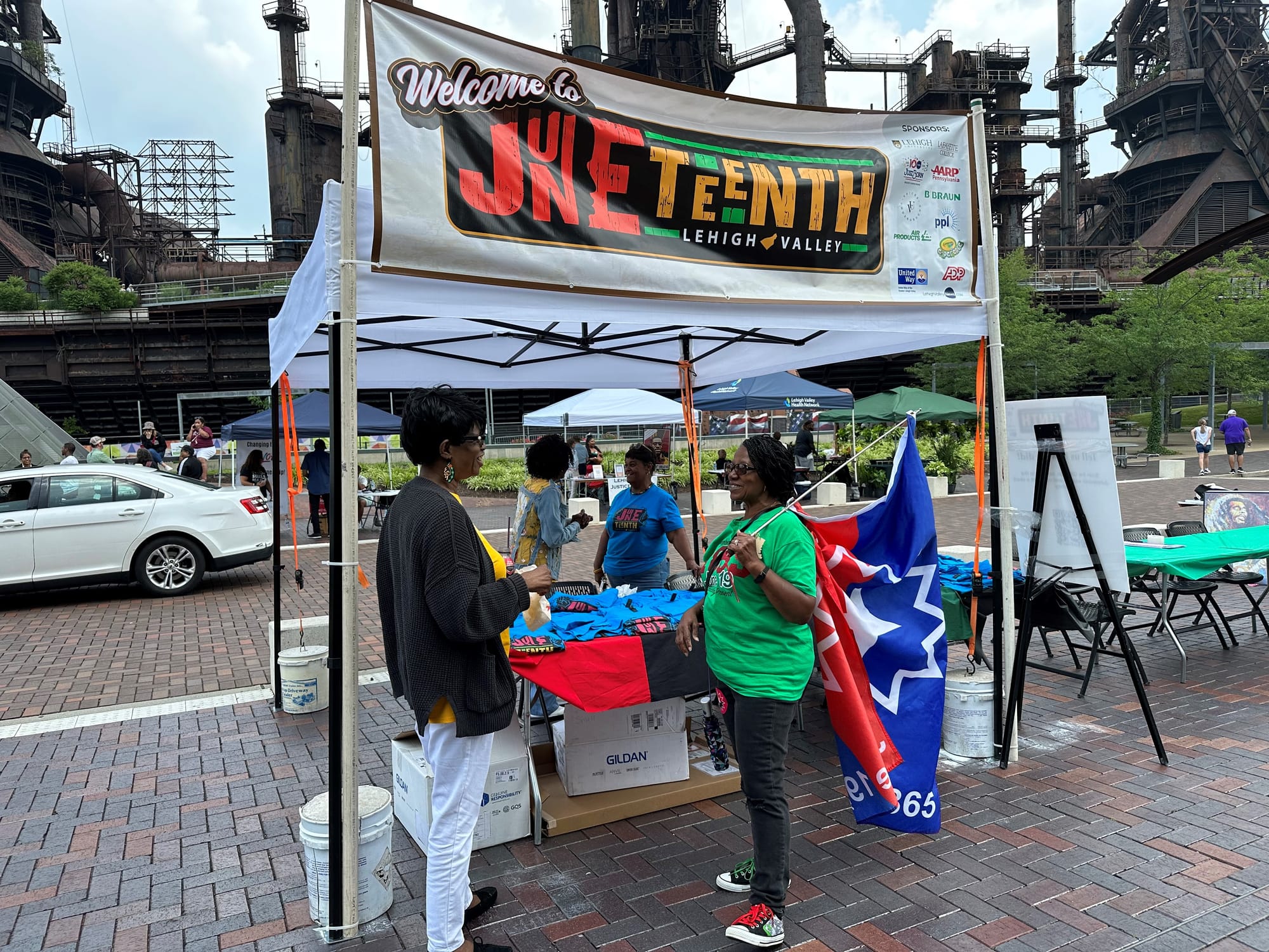 Juneteenth Lehigh Valley at the Steel Stacks featured incredible music and dance performances celebrating Black culture and h