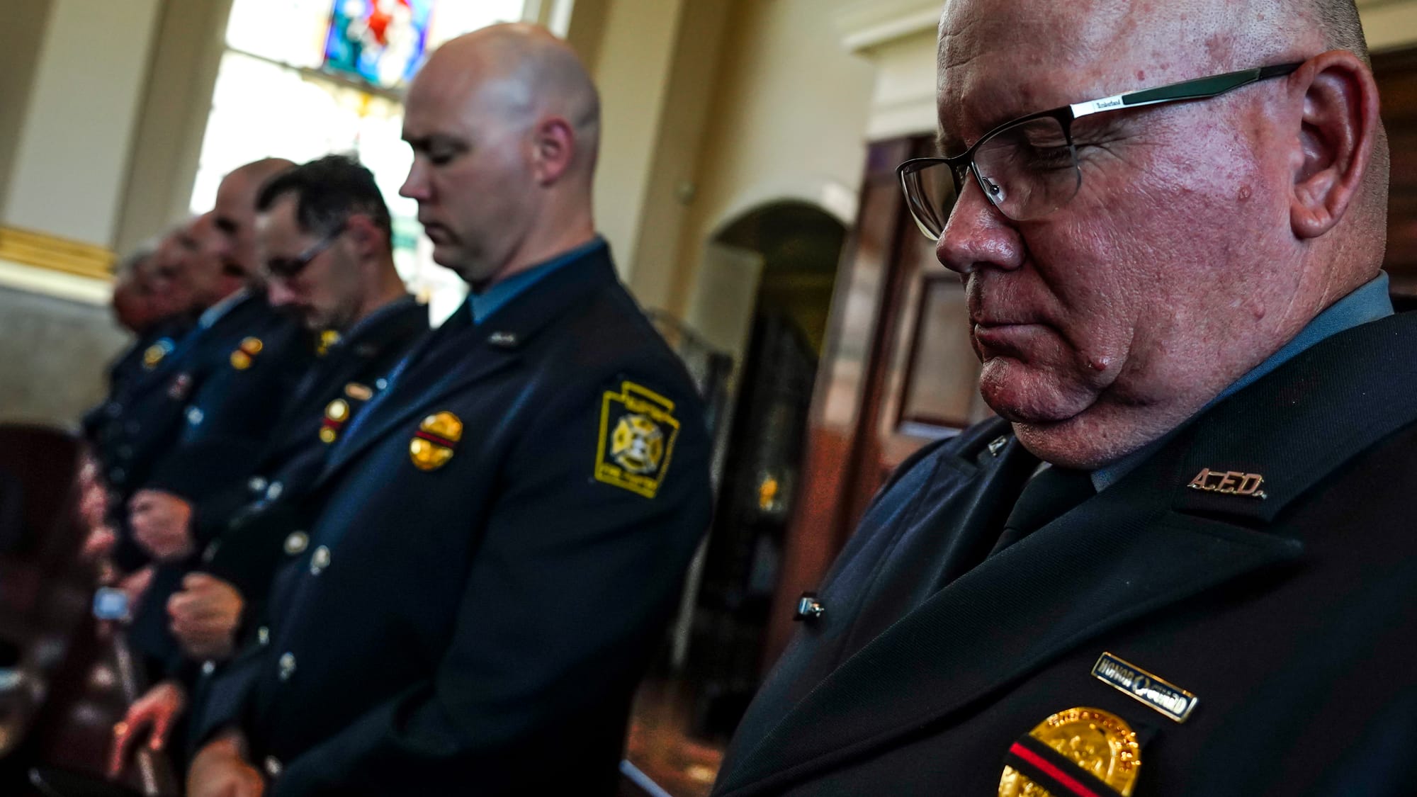 A Mass of Christian Burial was held at the Cathedral of S. Catharine of Siena for the late Allentown Fire Department Assistan