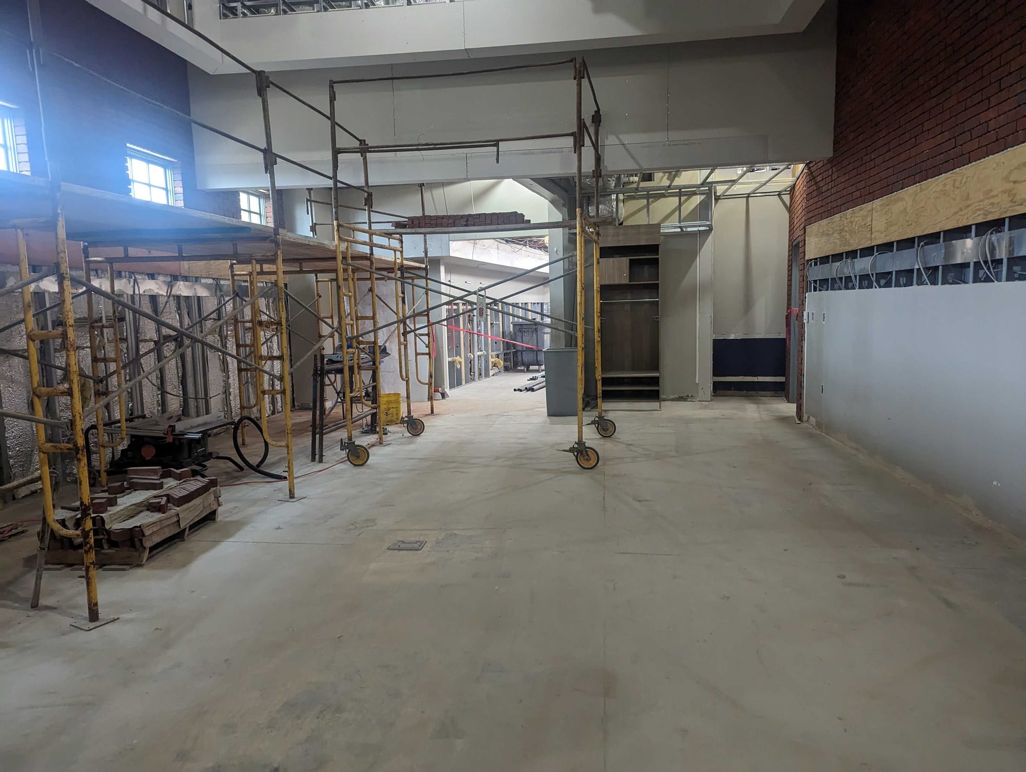 A tour of the expansion of Coca-Cola Park was led by IronPigs GM Kurt Landes on Friday, Dec. 16. The expansion will include l