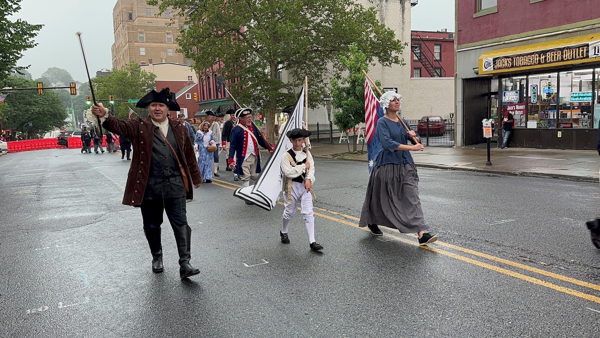 Easton celebrates Heritage Day with a reading of the Declaration of Independence, in addition to other fun events.