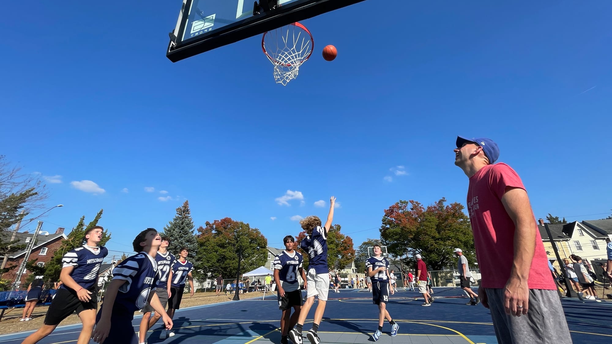 The Bethlehem community and beyond came together this week to make the park upgrade possible. The multi-sport court is good t
