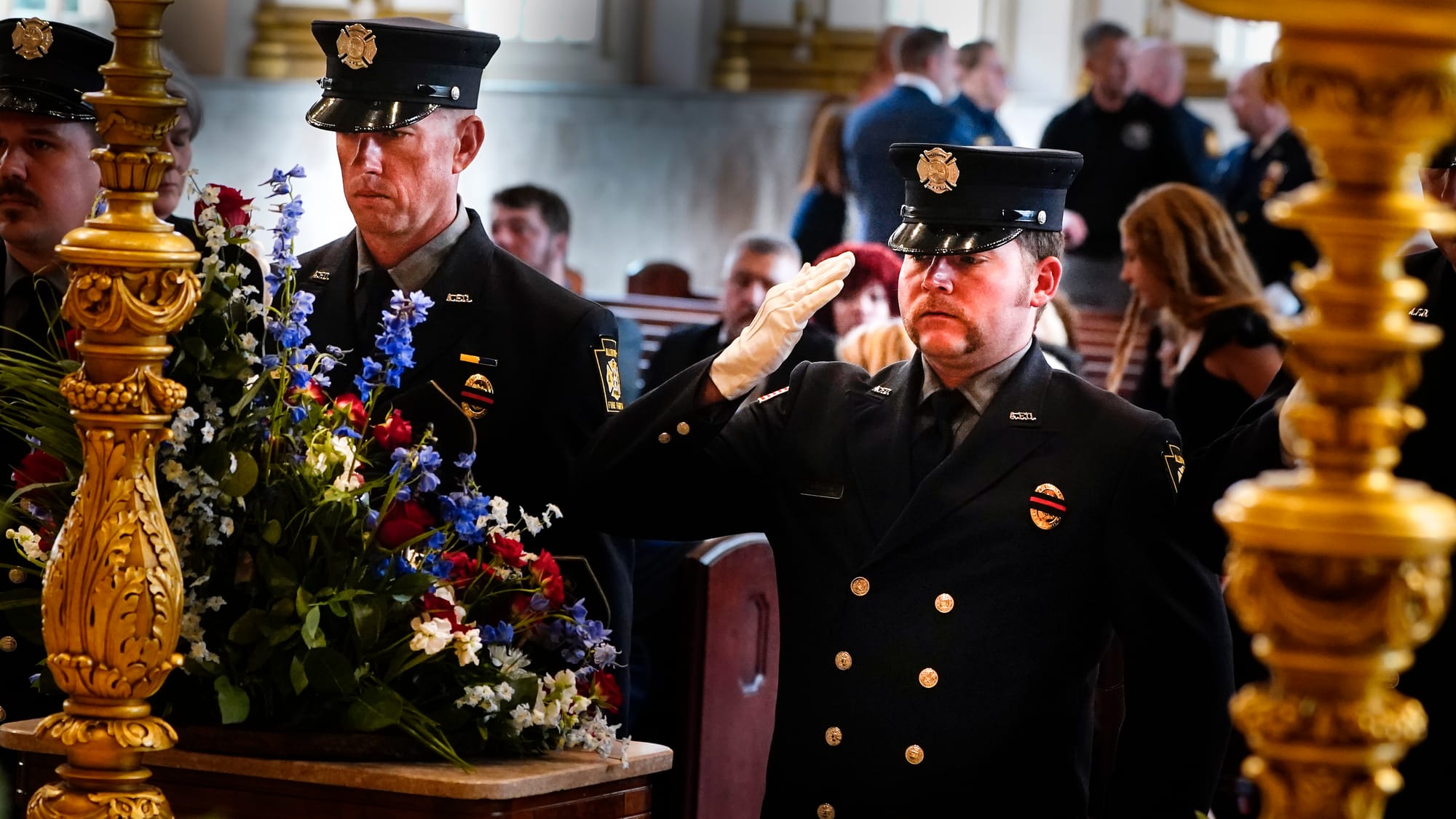 A mass of Christian Burial was held at the Cathedral of S. Catharine of Siena for the late Allentown Fire Department Assistan