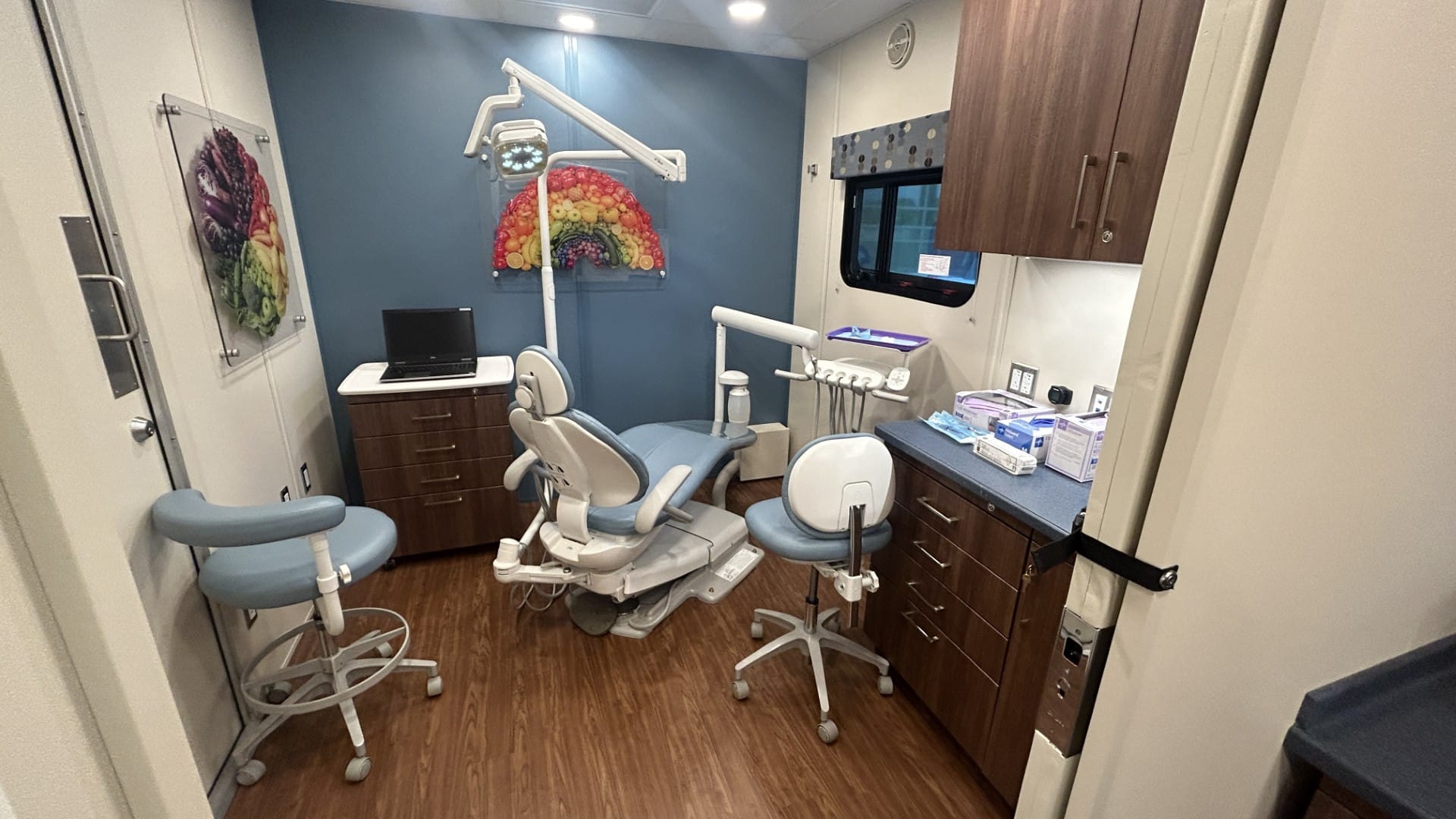 Lehigh Valley Health Network and Capital Blue Cross roll out new Miles of Smiles mobile dental unit in Lehigh Valley. The van