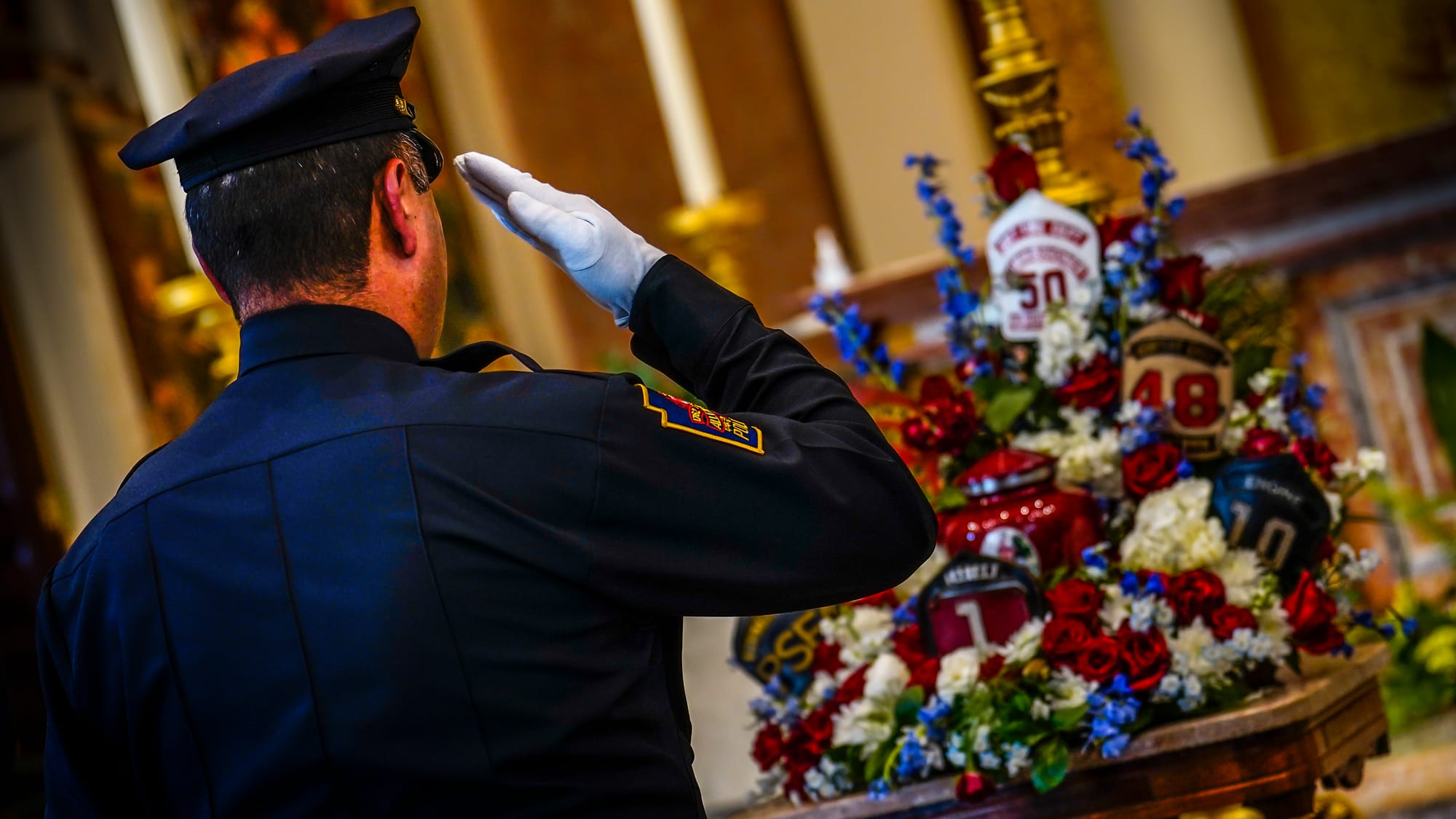 A mass of Christian Burial was held at the Cathedral of S. Catharine of Siena for the late Allentown Fire Department Assistan