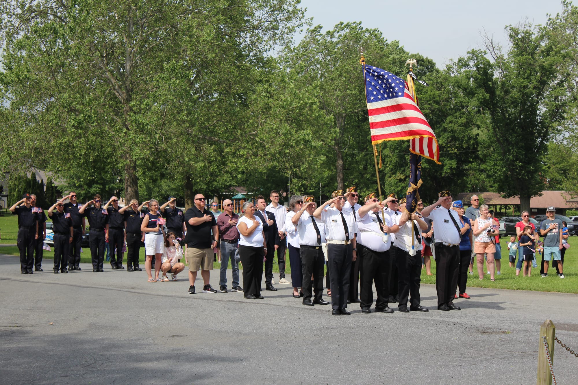 The Borough of Macungie 2024 Memorial Day Program featured local veterans, emergency workers and representatives
