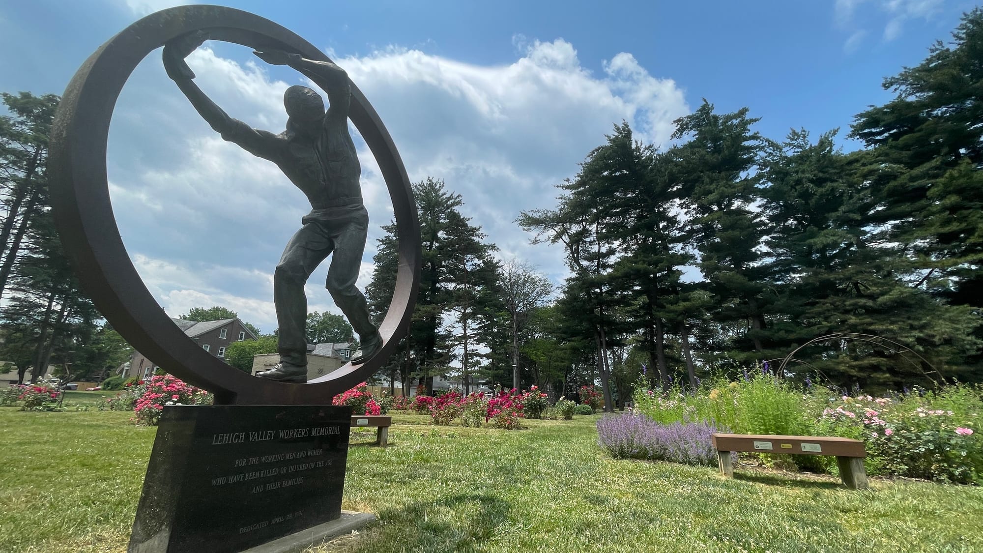 The Rose Garden sits at 8th Avenue and West Union Boulevard in West Bethlehem.