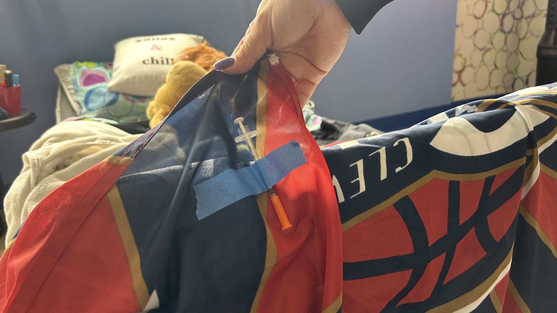 St. Luke's University Health Network is teaching parents where to look for drug paraphernalia and other dangerous substances 