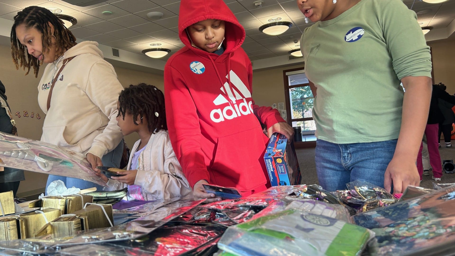 Lehigh Valley Health Network teamed up with Spirit Halloween for their annual Halloween party. More than 200 children came to