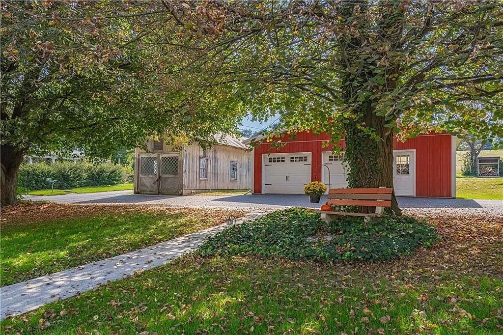 An 1800s farmhouse up for sale in the township has caught the eye of prospective buyers, and the internet.