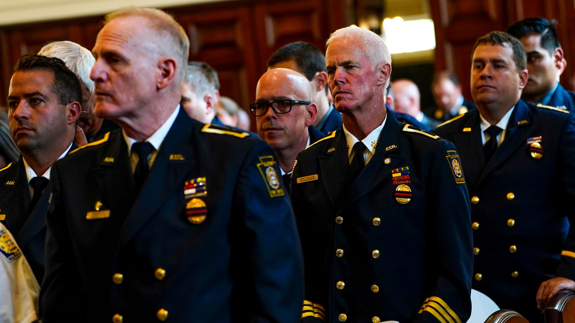A mass of Christian Burial was held at the Cathedral of S. Catharine of Siena for the late Allentown Fire Department Assistan
