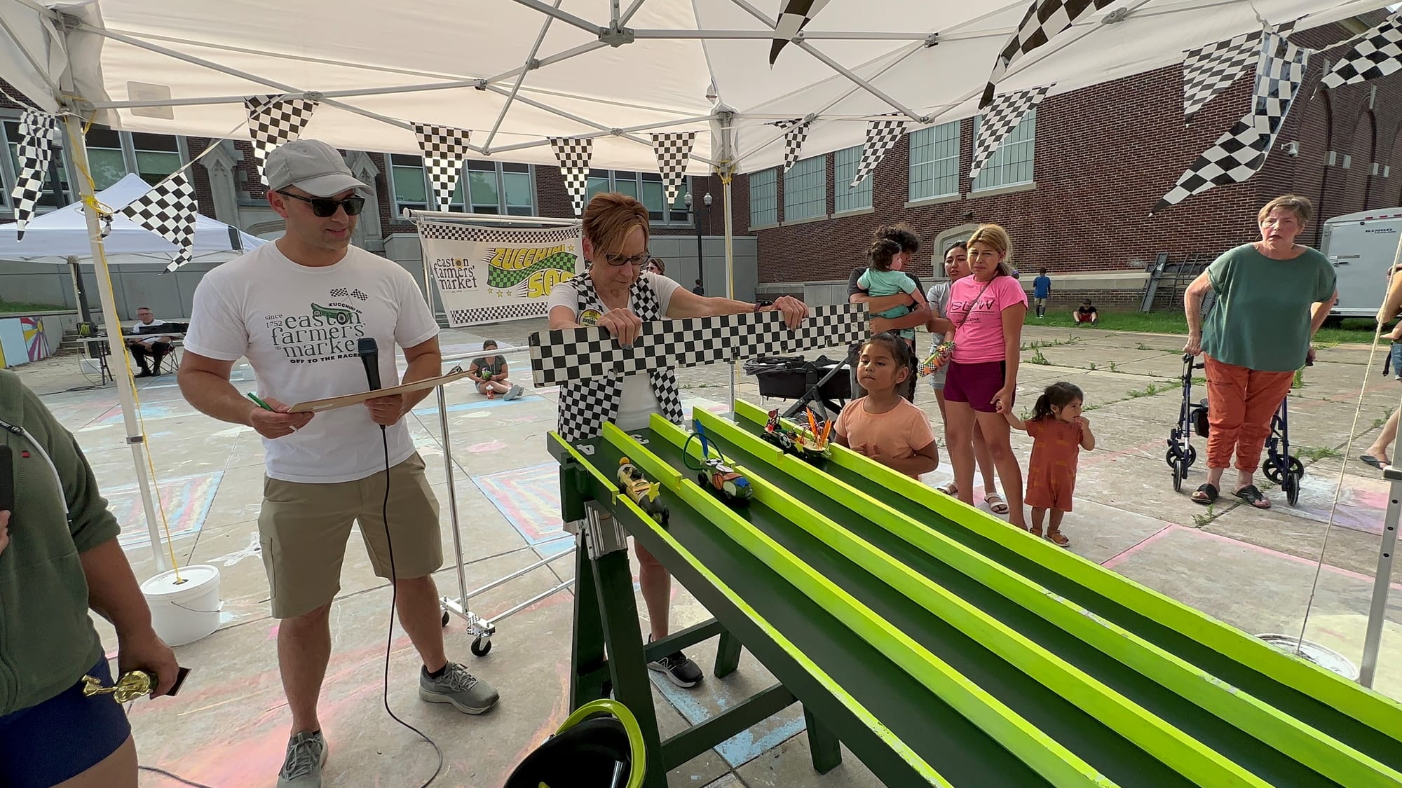 Easton's 17th annual Zucchini 500 featured some fierce competition from dozens of competitors, all of whom exercised creativi