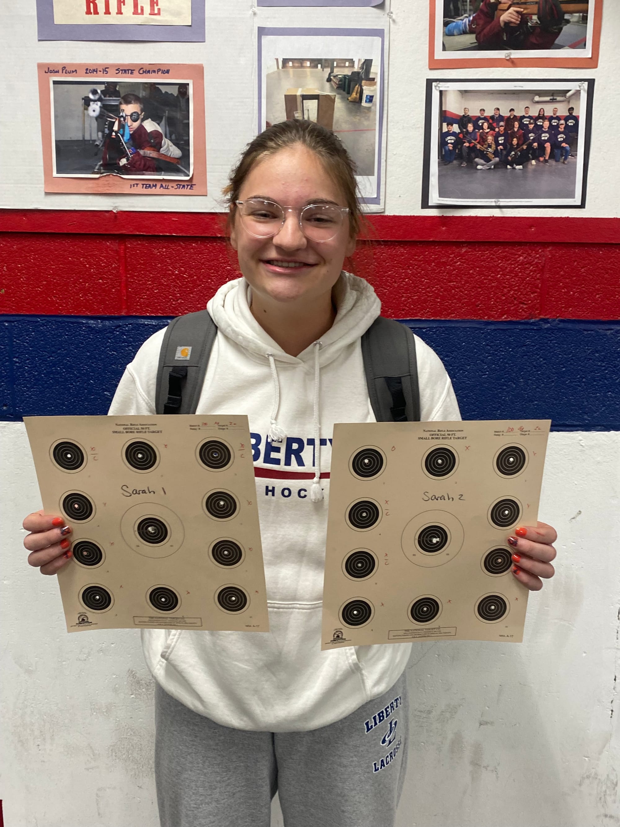 Liberty High School senior Sarah Stein is a three-sport athlete who plays field hockey in the fall and lacrosse in the spring