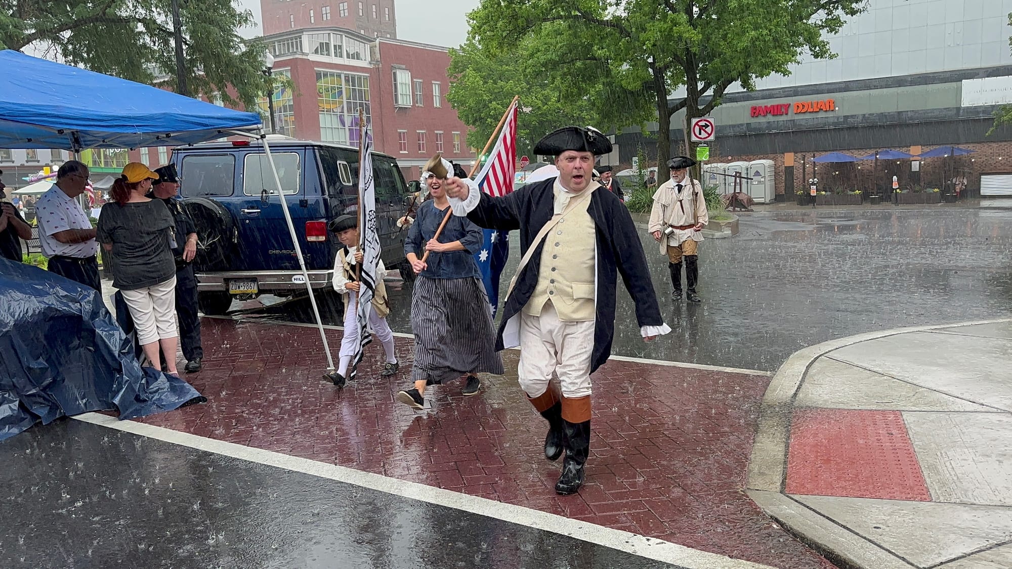 Easton celebrates Heritage Day with a reading of the Declaration of Independence, in addition to other fun events.