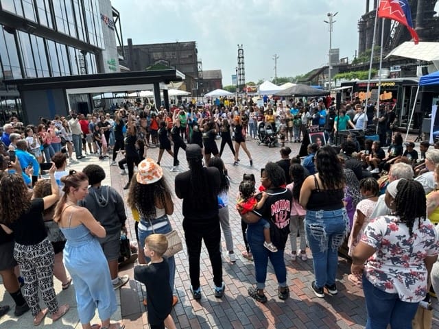 Juneteenth Lehigh Valley at the Steel Stacks featured incredible music and dance performances celebrating Black culture and h