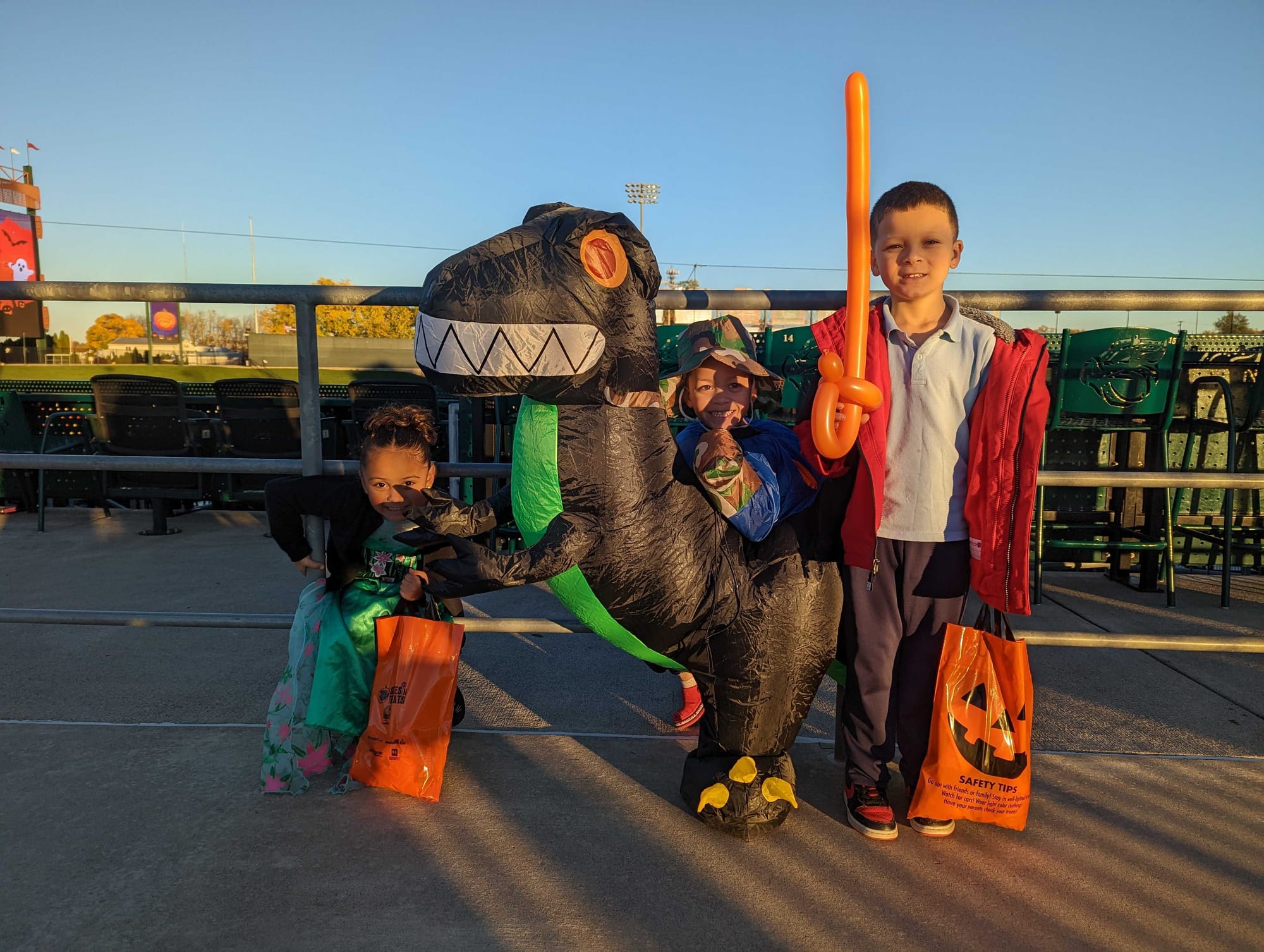 More than 800 children were able to trick-or-treat through Coca-Cola Park at the annual Suites N Treats event on Thursday, Oc