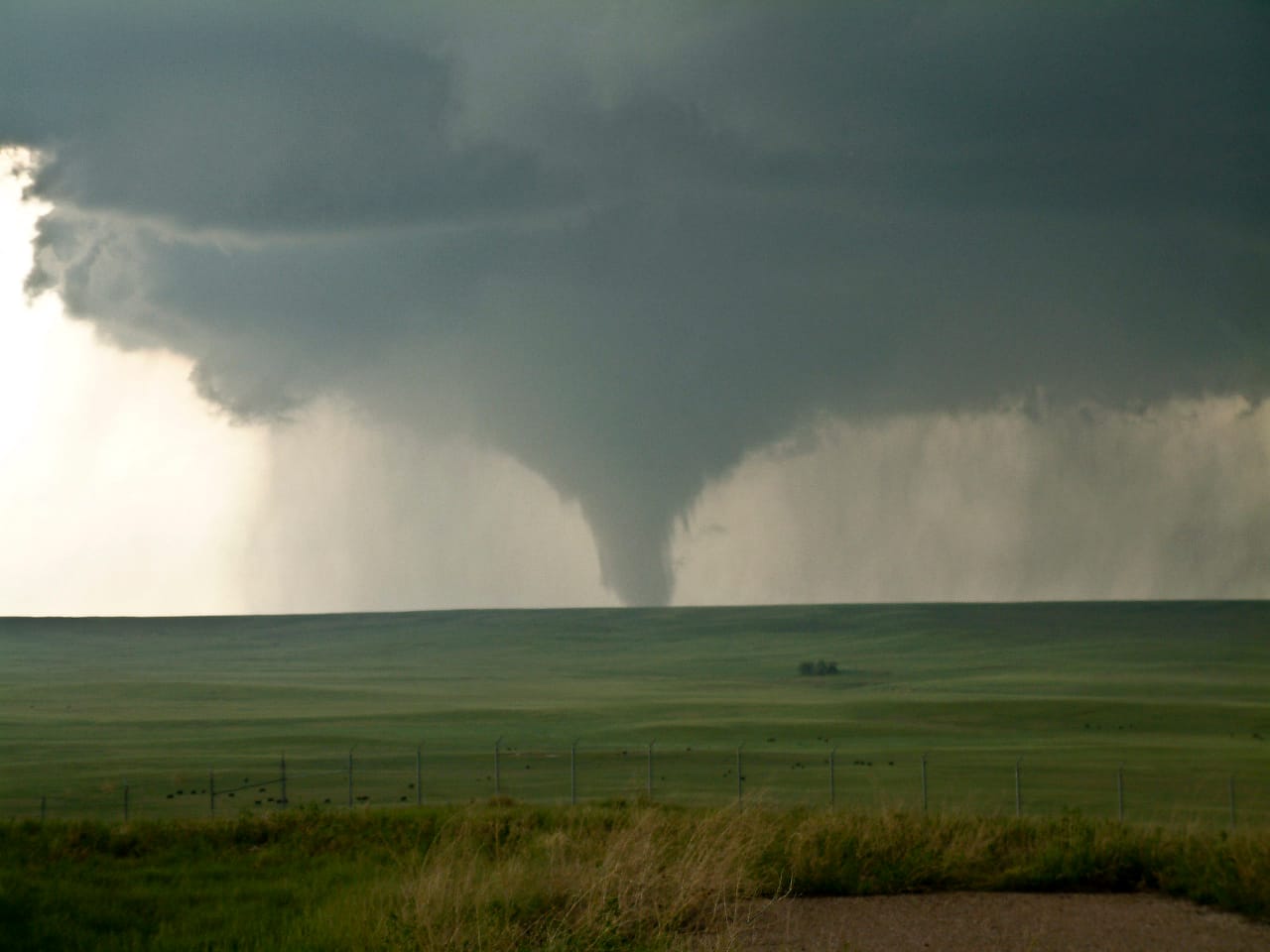 A tornado in Texas.