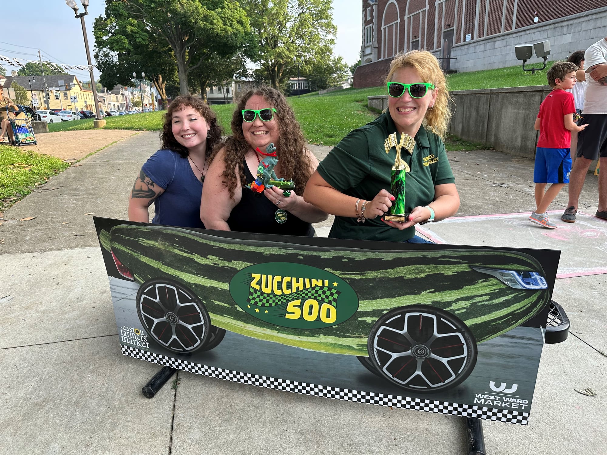 Easton's 17th annual Zucchini 500 featured some fierce competition from dozens of competitors, all of whom exercised creativi