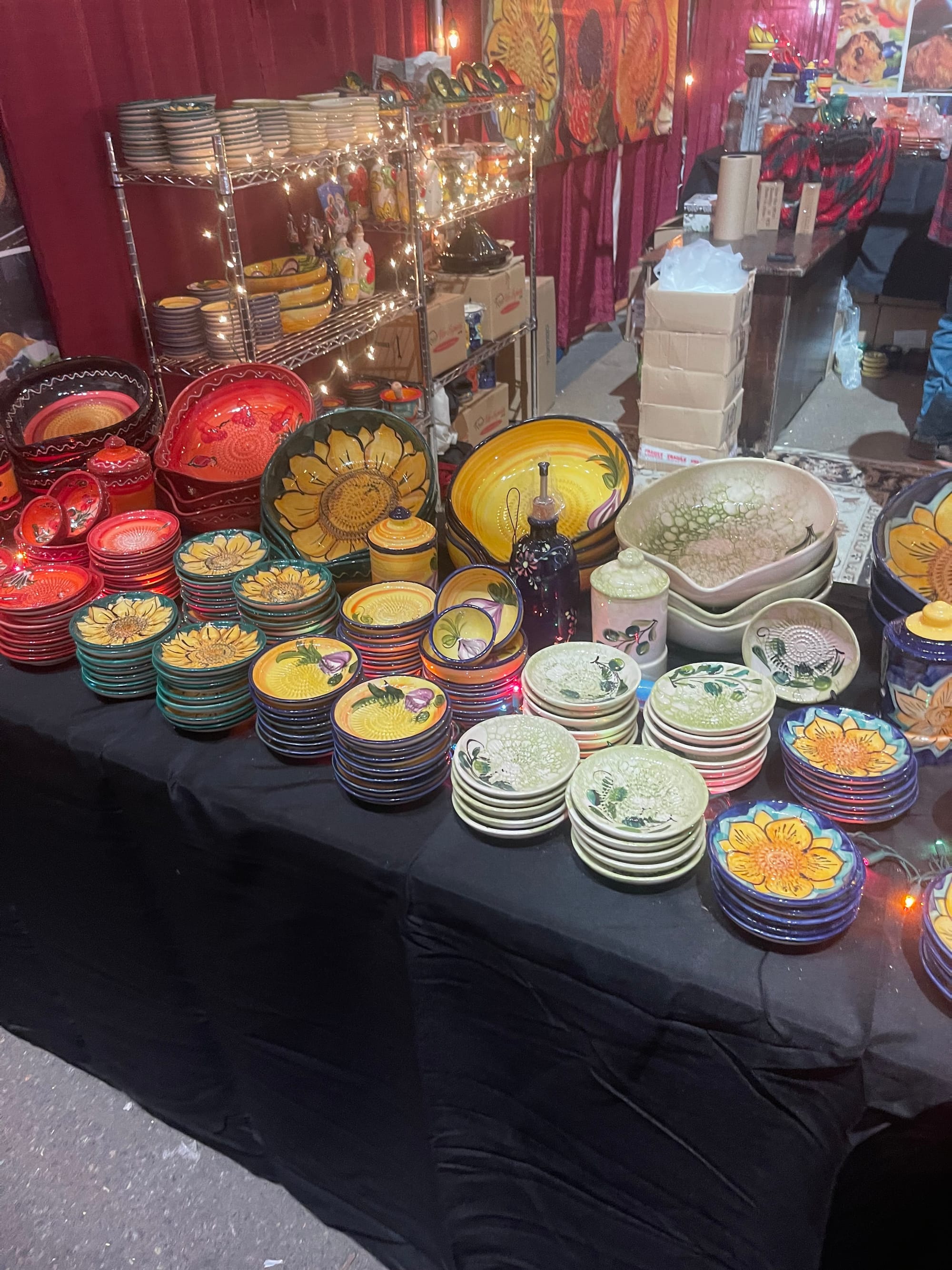 I See Spain sells handcarved plates, bowls and other kitchenware from Spain.