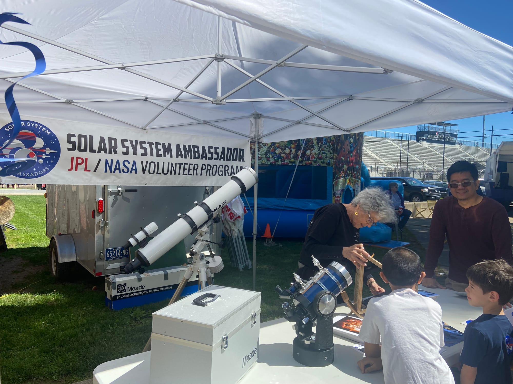 The Lehigh Valley's first Space Fest was held Saturday in Easton.