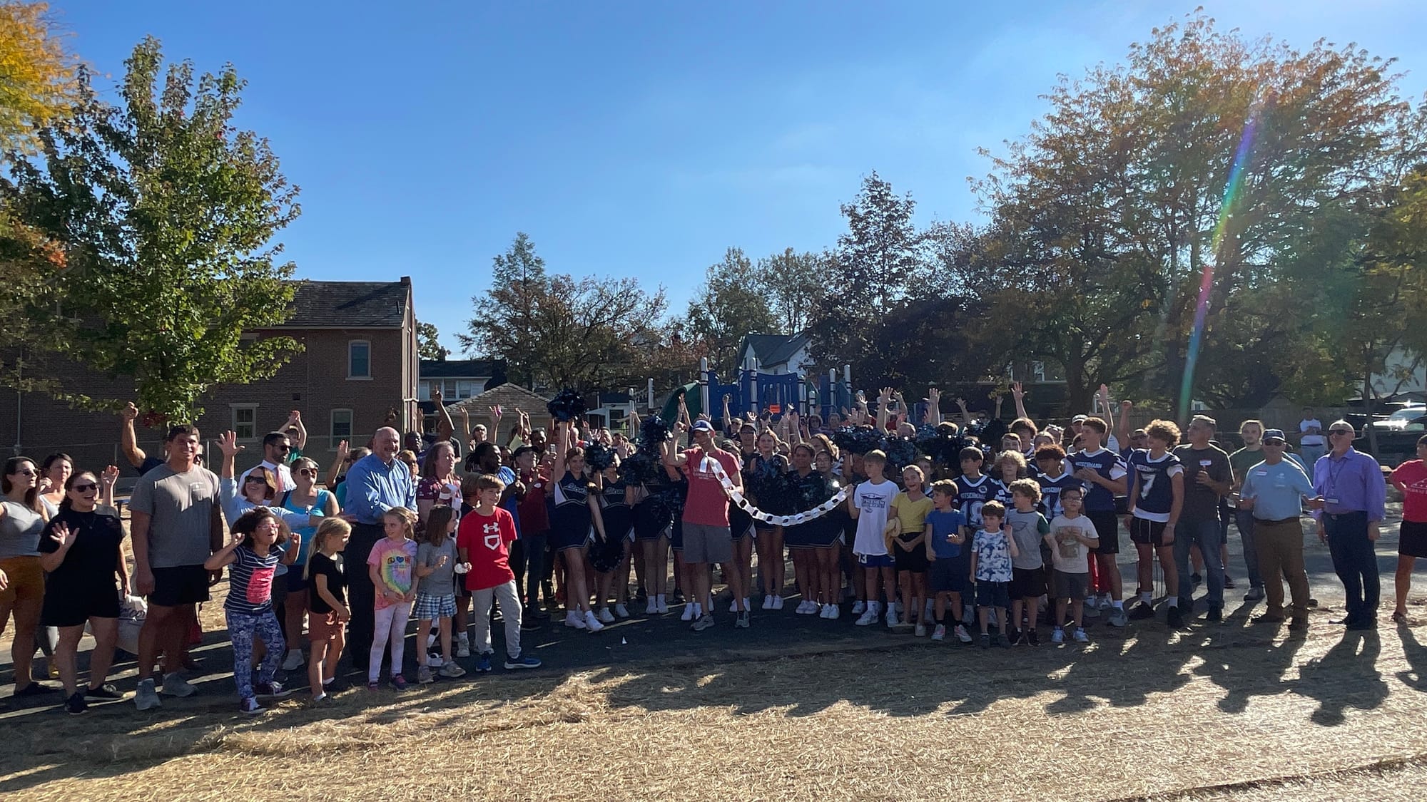The Bethlehem community and beyond came together this week to make the park upgrade possible. The multi-sport court is good t