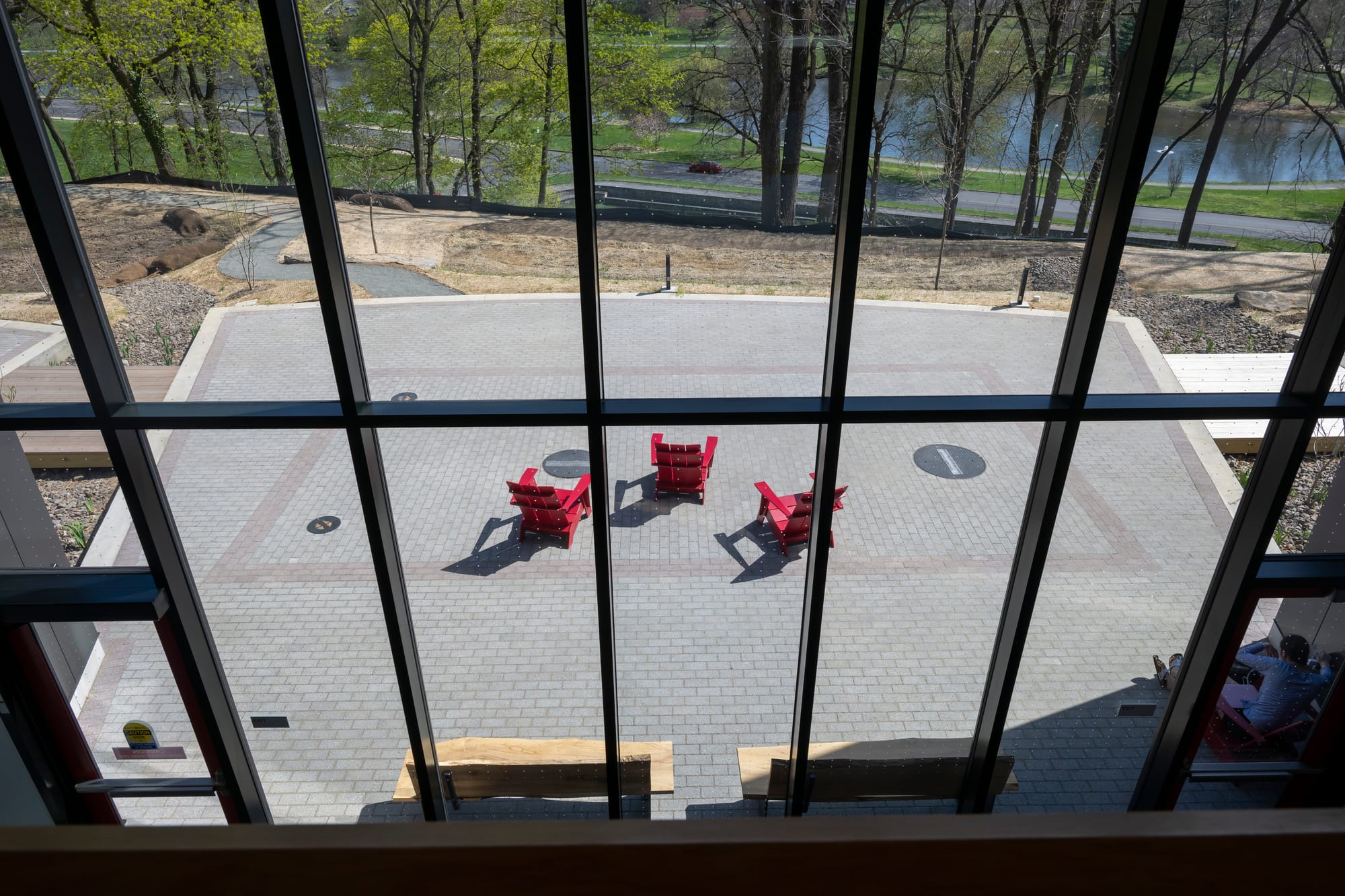 The first new building on Muhlenberg’s campus in more than a decade, the Fahy Commons for Public Engagement and Innovation, 2