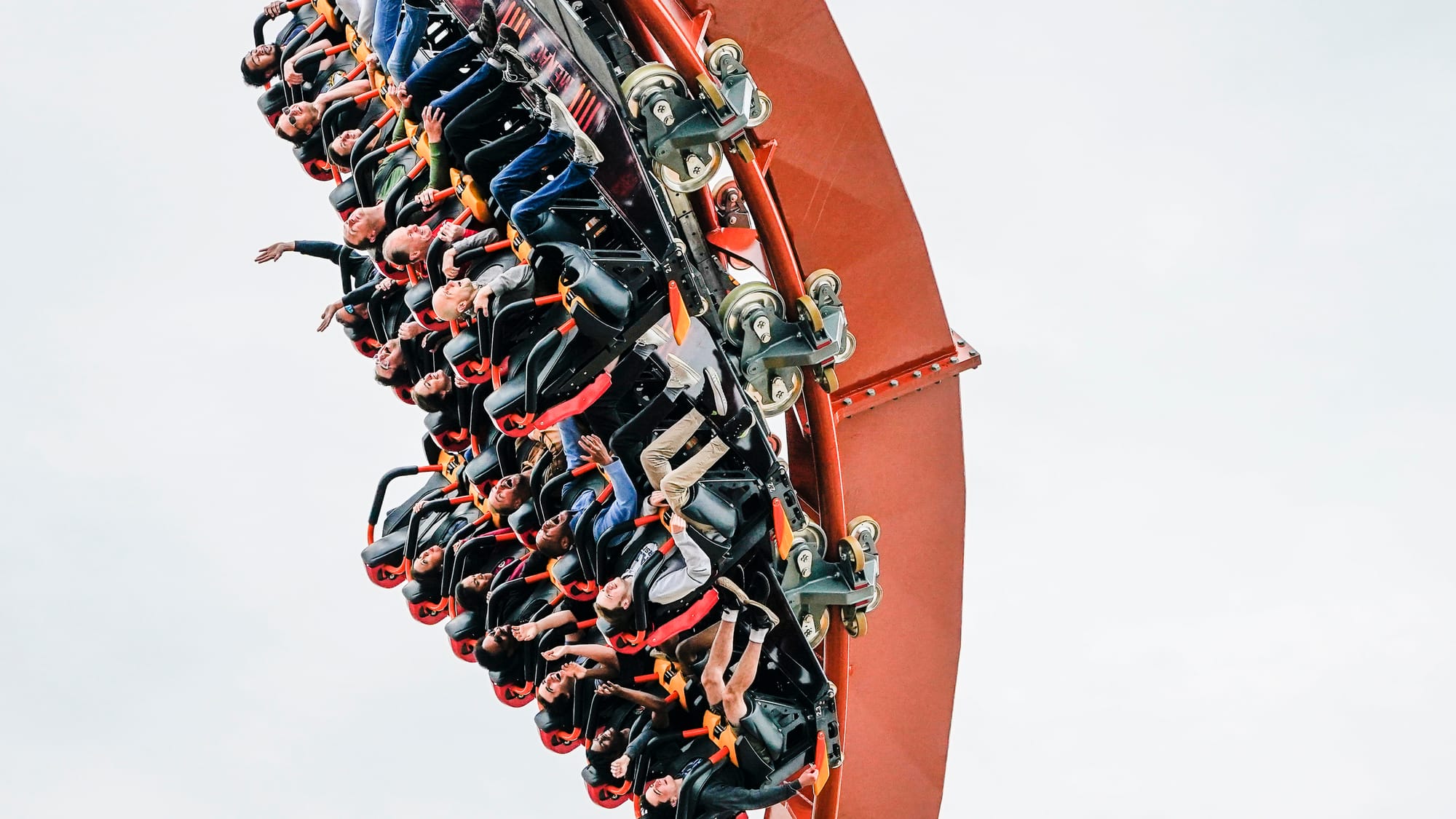 Dorney Park holds Media Day for Iron Menace on Wednesday, April 17, 2024. Photography by Donna S. Fisher for LehighValleyNews