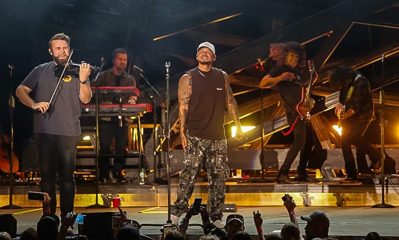 Country singer Kane Brown headlined Allentown Fair's grandstand on Friday, Aug. 29.